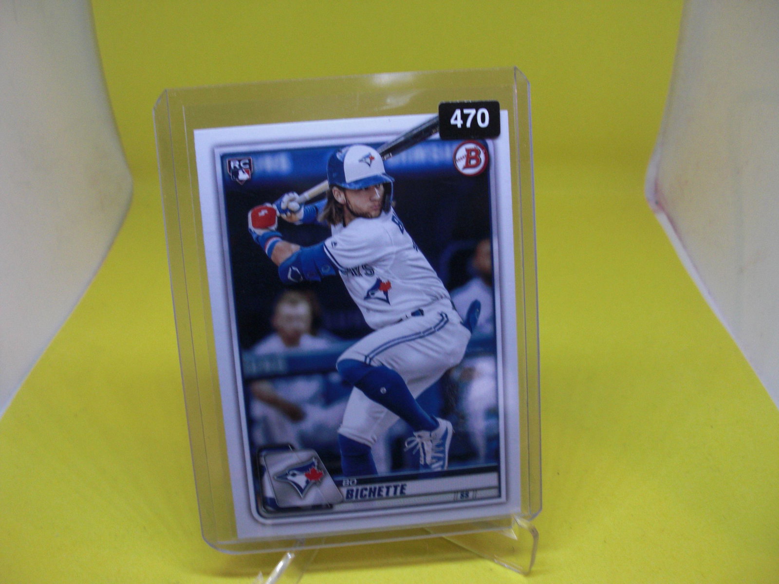 bo bichette rookie: in top loader