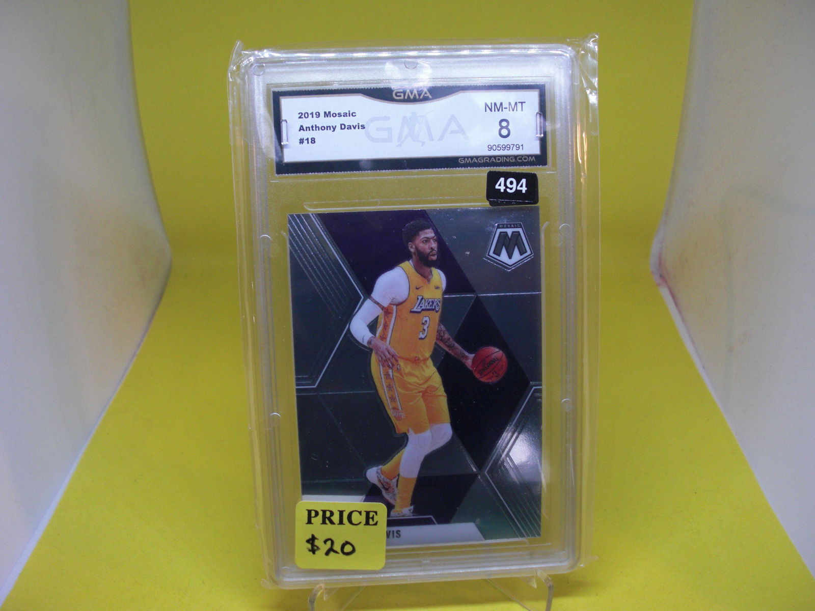 gma graded 2019 anthony davis mint 8 (1 of 1)