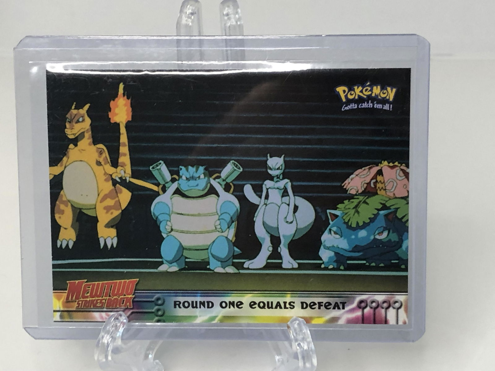 Pokemon Metwo Strikes Back Topps Pokemon Card (1 of 1)