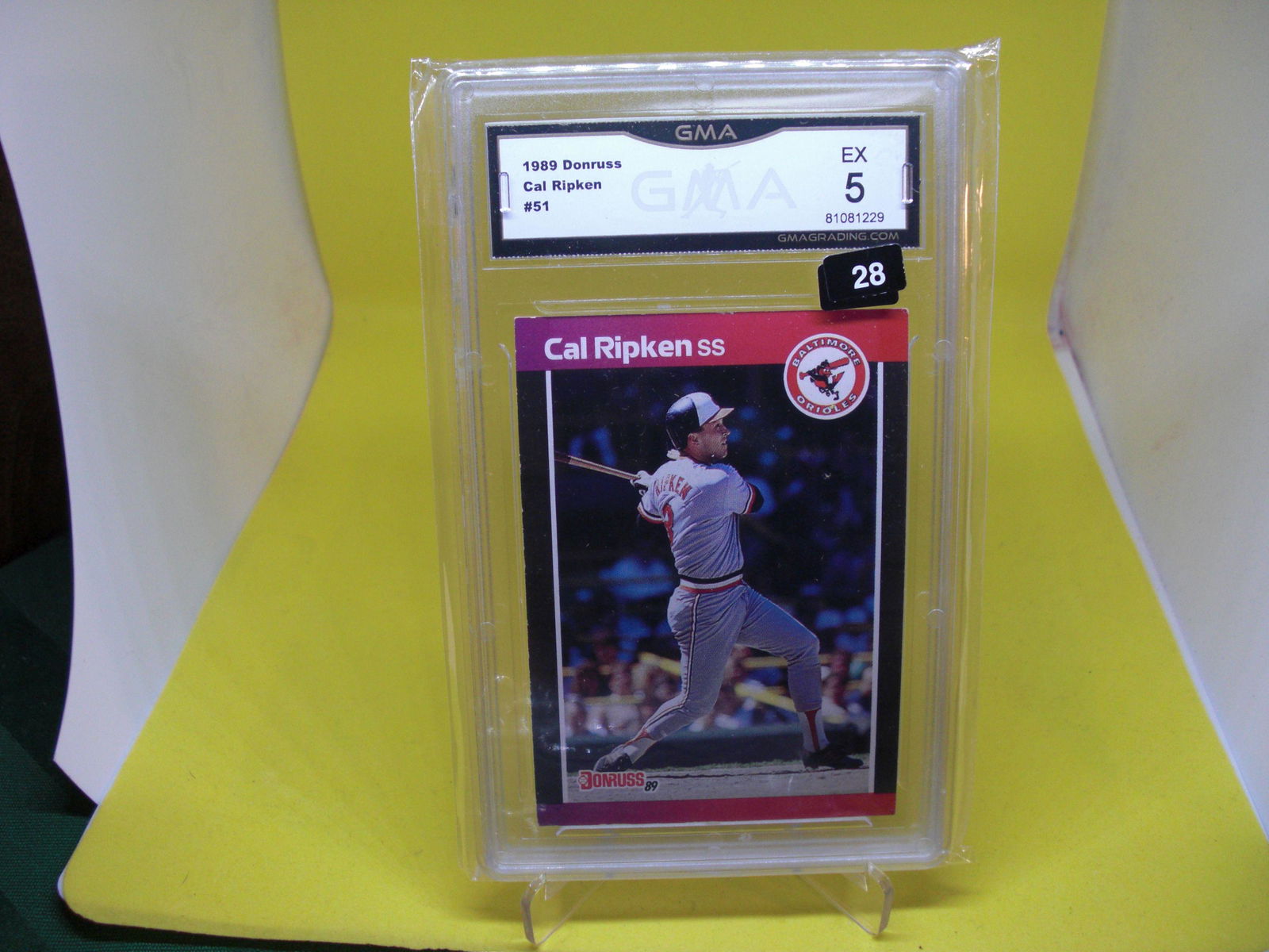 gma graded 1989 cal ripken mint 5 (1 of 1)