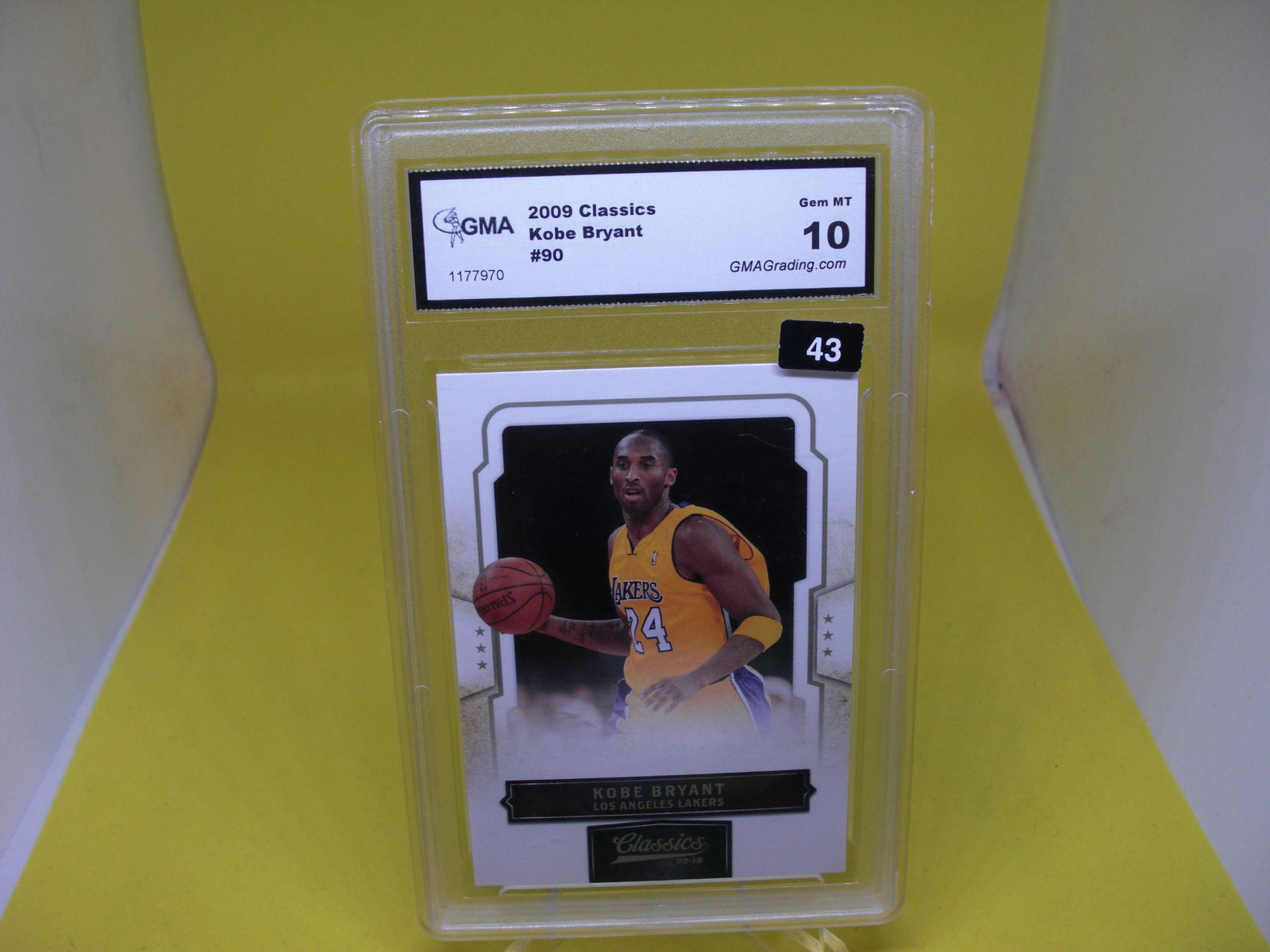 gma graded 2009 kobe bryant mint 10 (1 of 1)