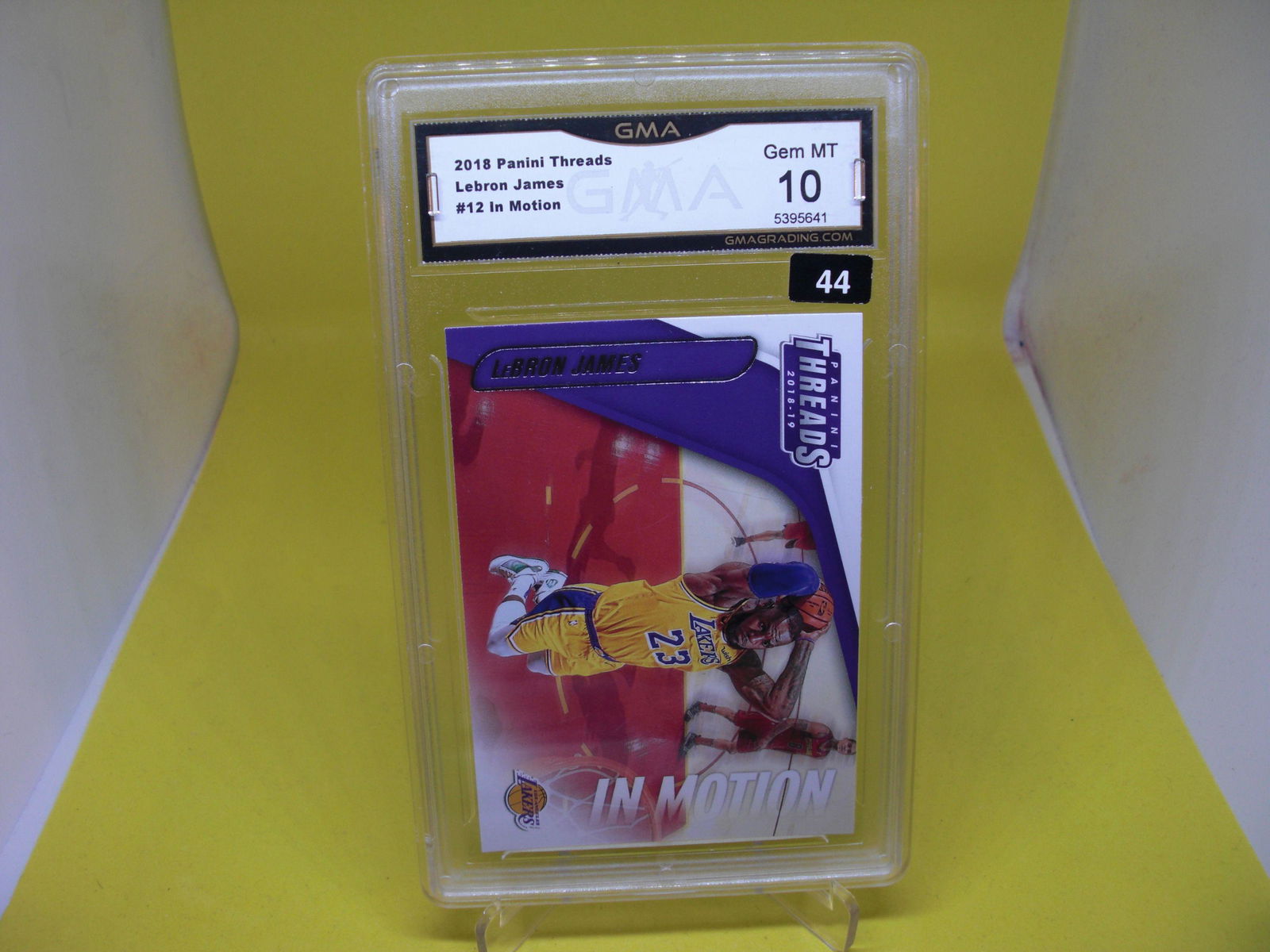 gma graded 2018 lebron james mint 10 (1 of 1)