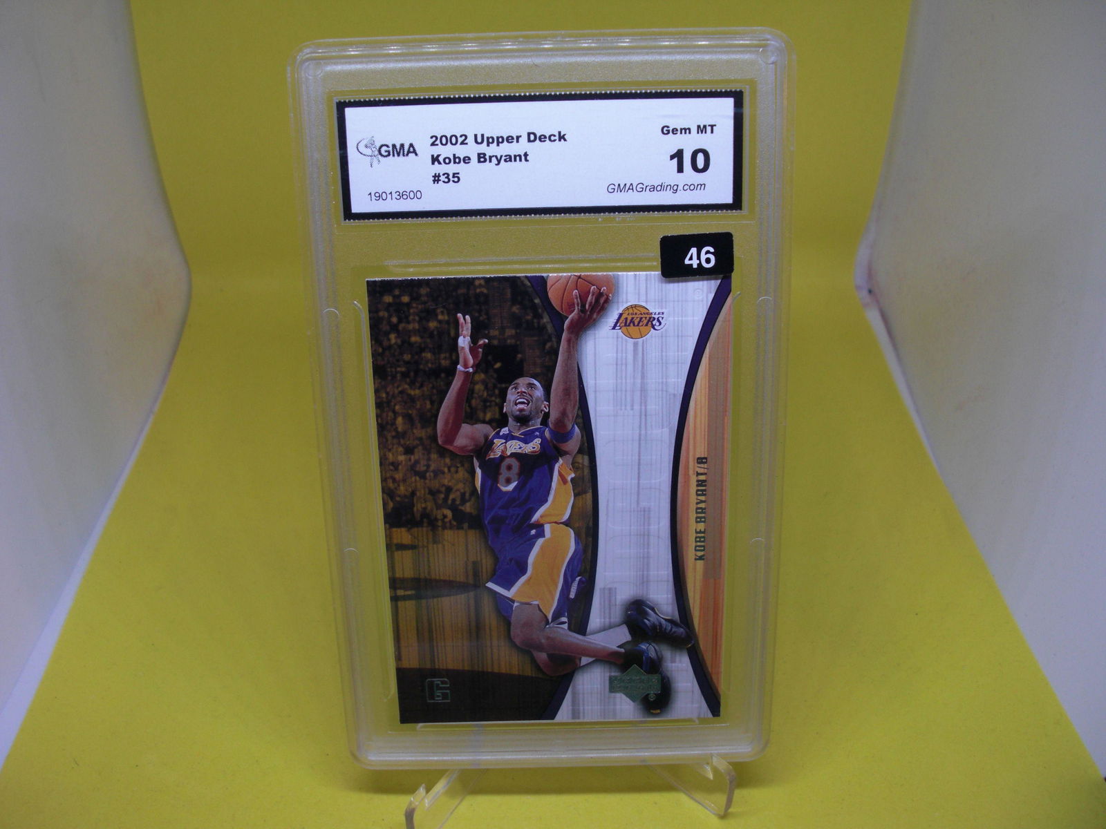 gma graded 2002 kobe bryant mint 10 (1 of 1)