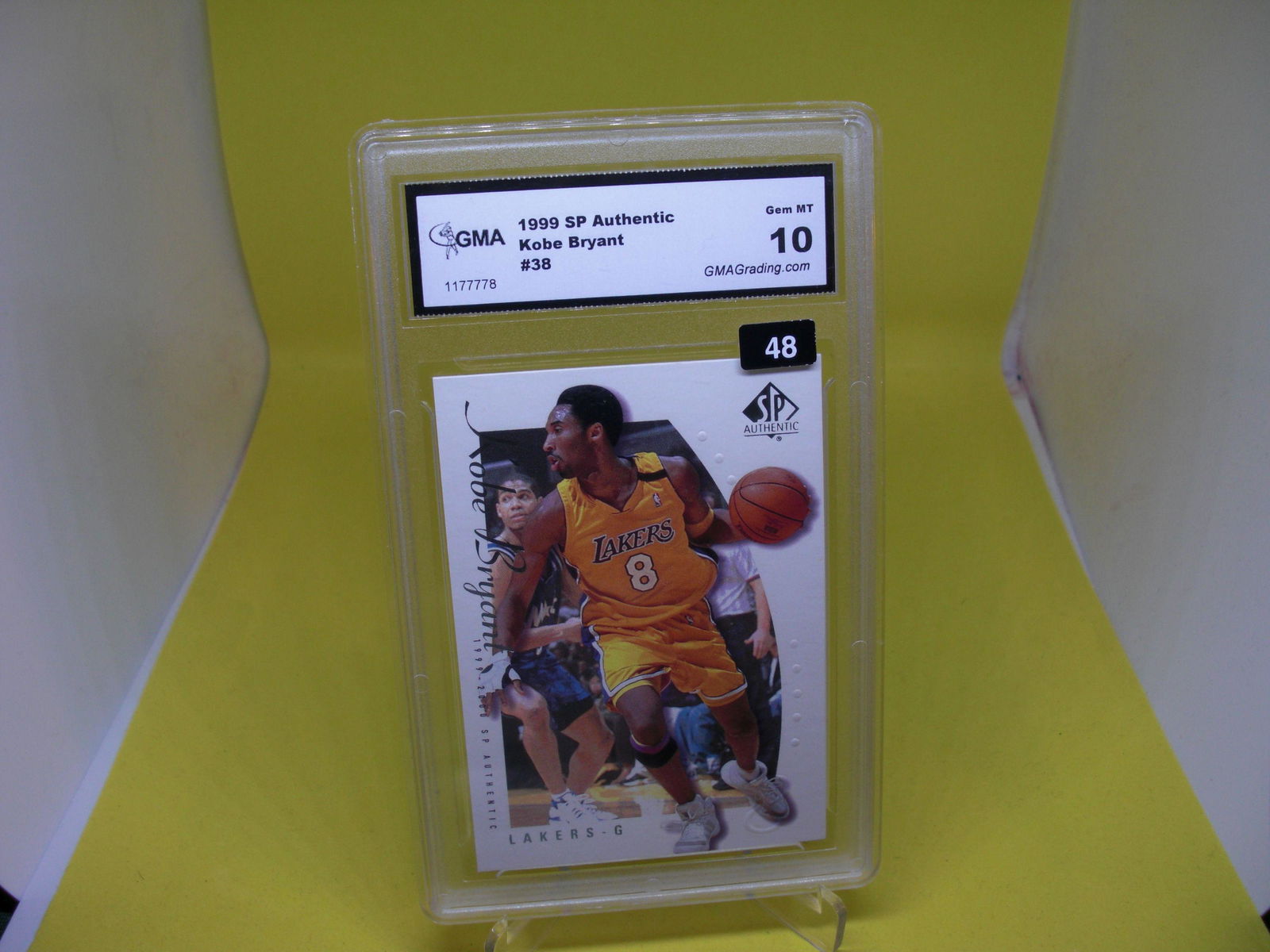gma graded 1999 kobe bryant mint 10 (1 of 1)
