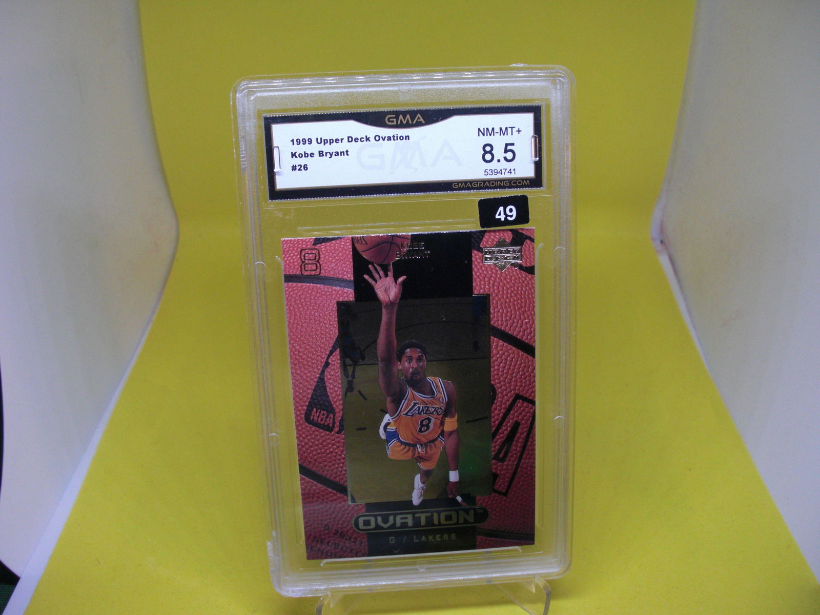 gma graded 1999 kobe bryant mint 8.5 (1 of 1)