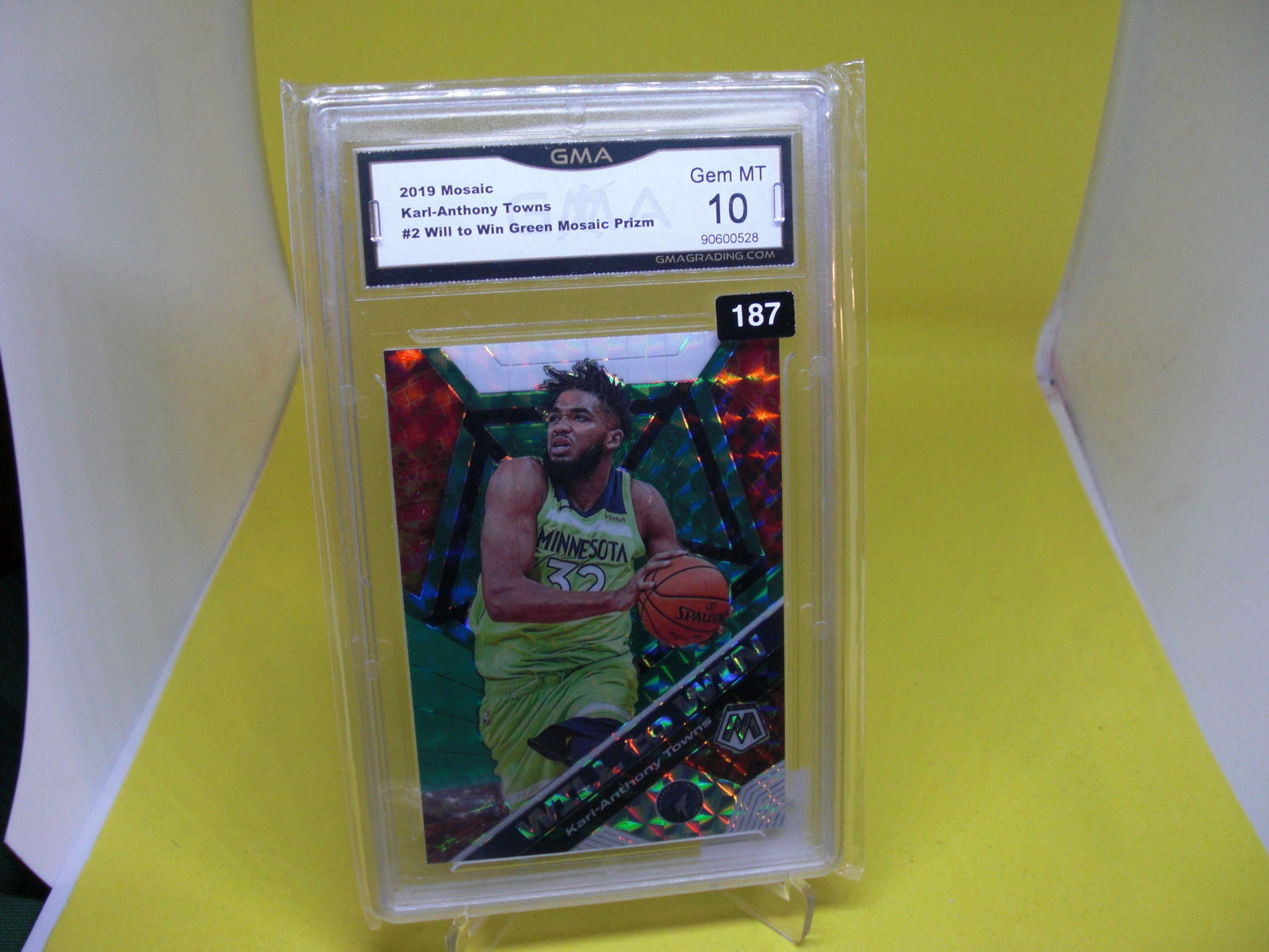 gma graded 2019 karl anthony towns mint 10 (1 of 1)