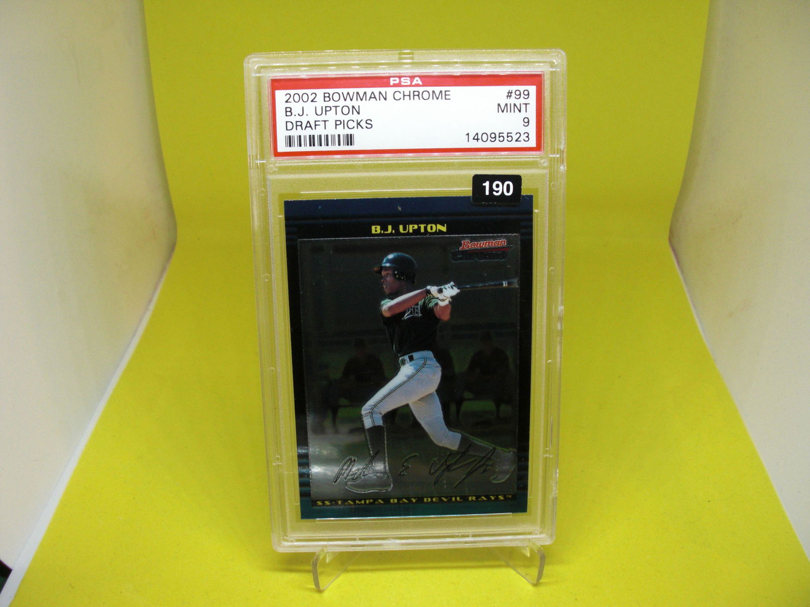 psa graded b.j upton mint 9 (1 of 1)