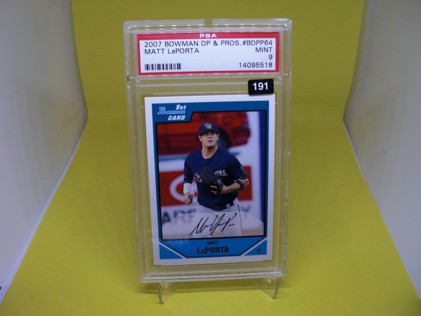 psa 2007 matt laporta mint 9 (1 of 1)