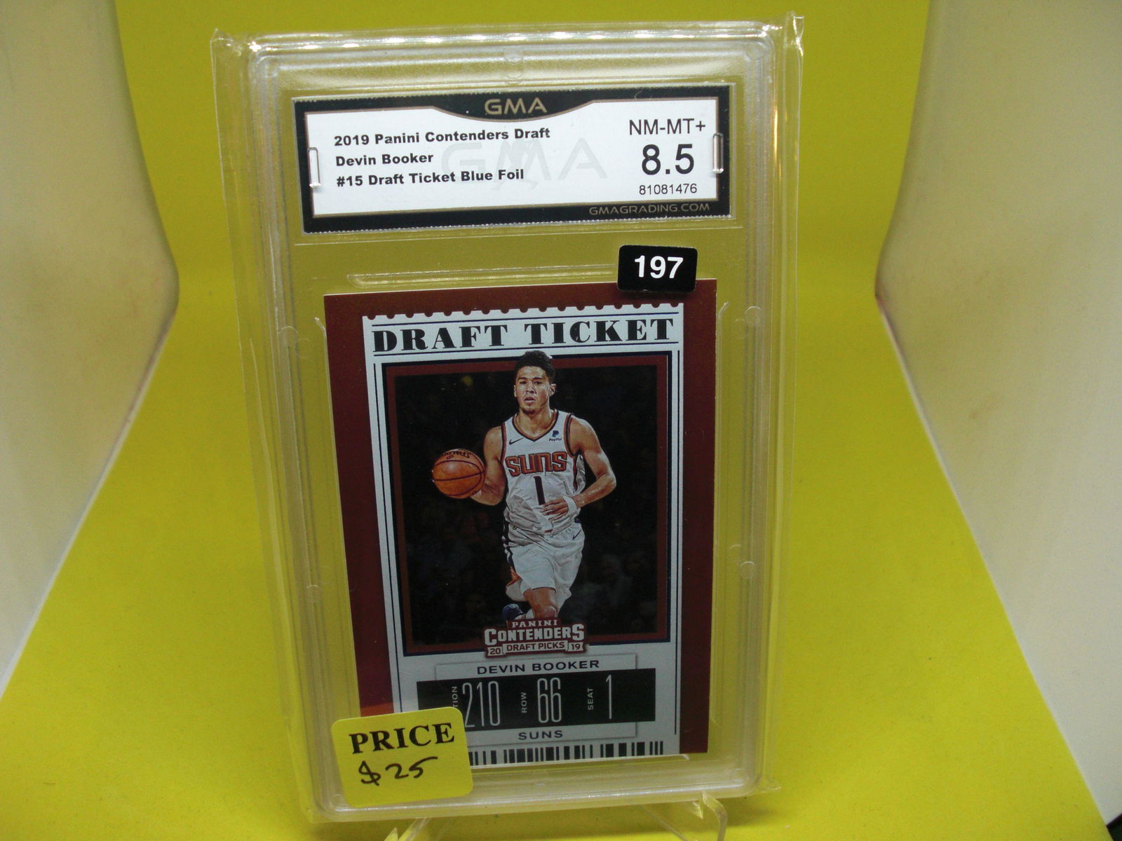 gma graded 2019 devin booker mint 8.5 (1 of 1)