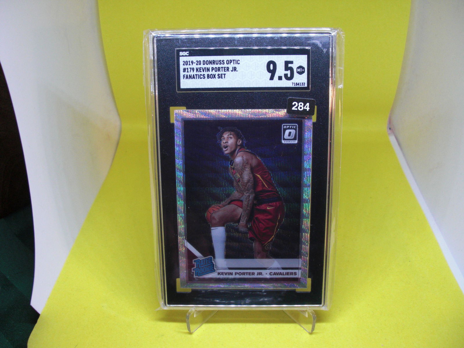 sgc graded 2019/20 kevin porter jr rated rookie mint (1 of 1)