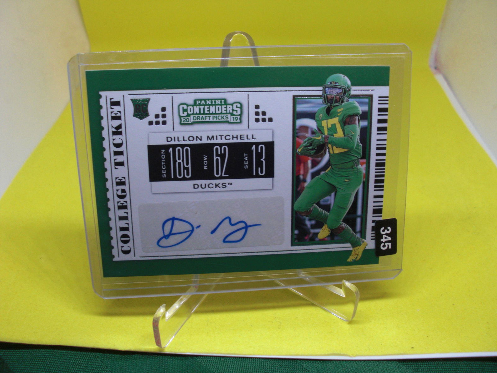 dillon mitchell rookie auto (1 of 1)