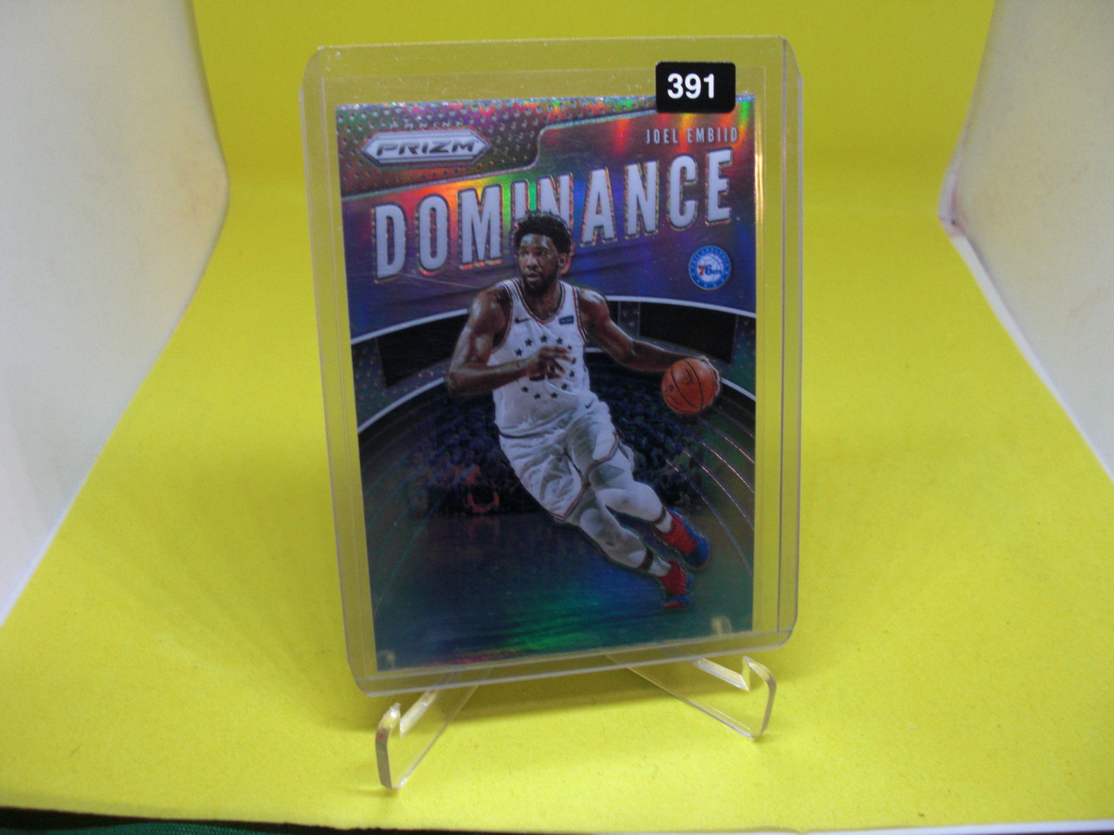 joel embiid prizm dominance: in top loader