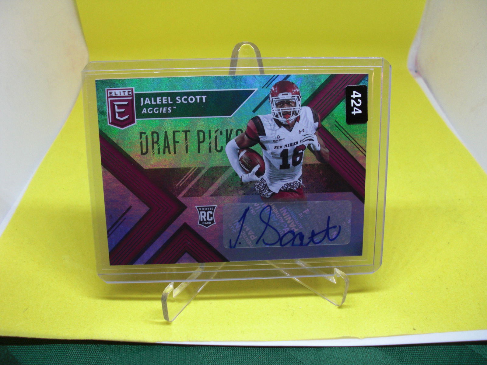 jaleel scott rookie auto (1 of 1)