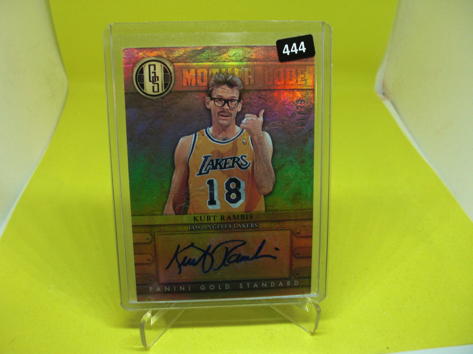 kurt rambis auto #01/99: in top loader