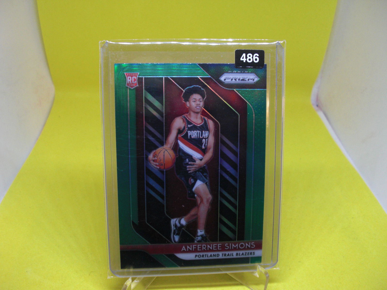 anfernee simons green rookie prizm (1 of 1)