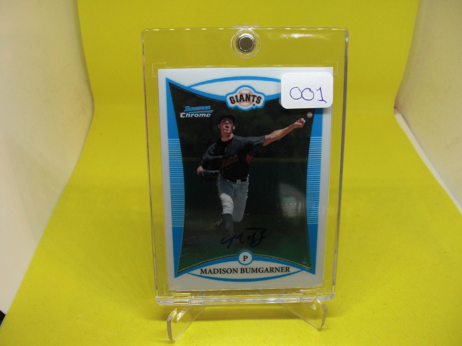 Madison Bumgarner RC Signature: Madison Bumgarner Sig RC