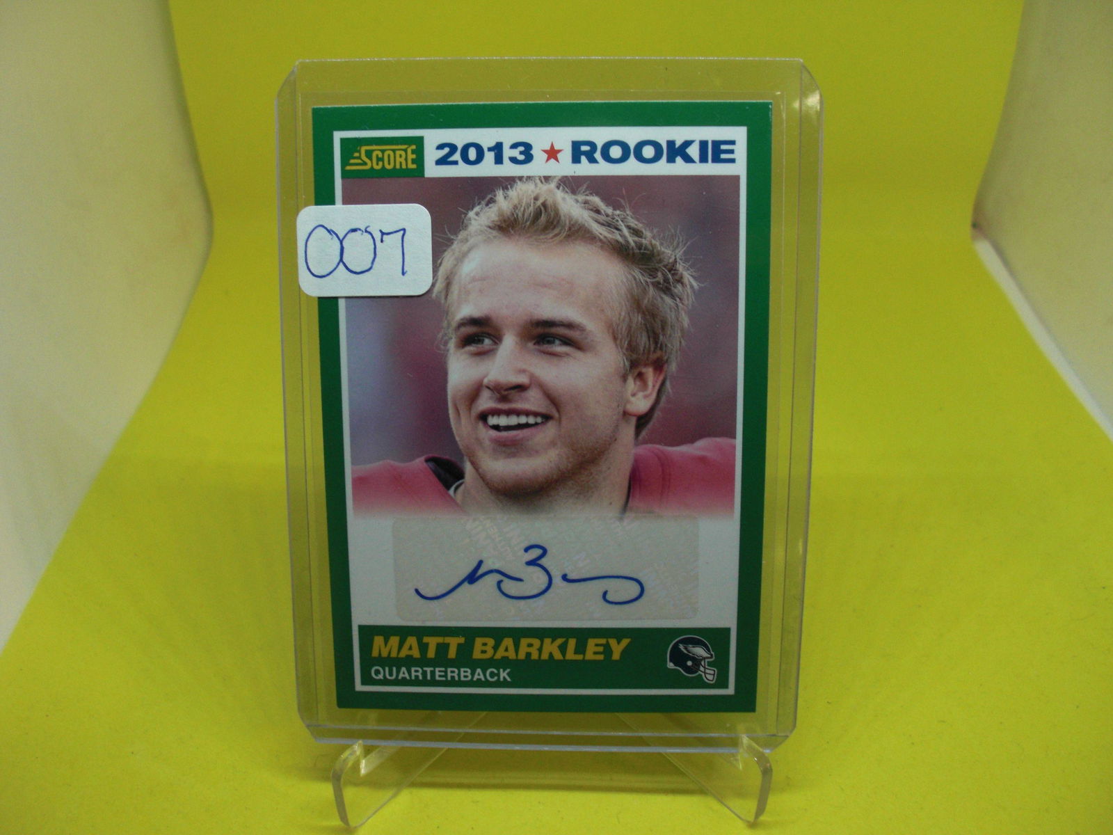 Matt Barkley Rookie Signature (1 of 1)