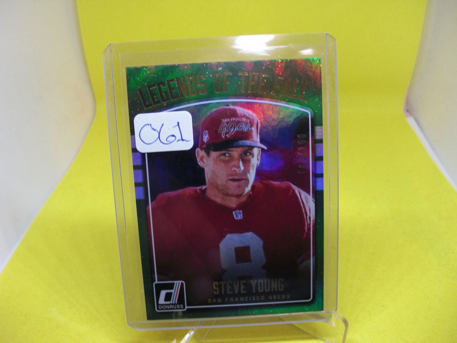 Steve Young Legends Of The Fall Foil 83/100 (1 of 1)