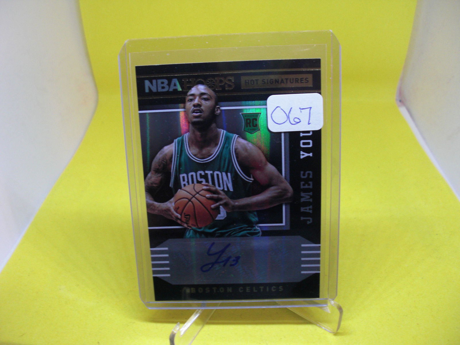 James Young Signature Rookie (1 of 1)