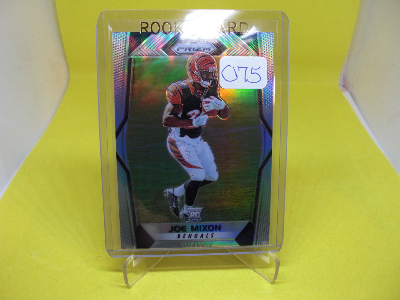 Joe Mixon RC Silver Prizm (1 of 1)