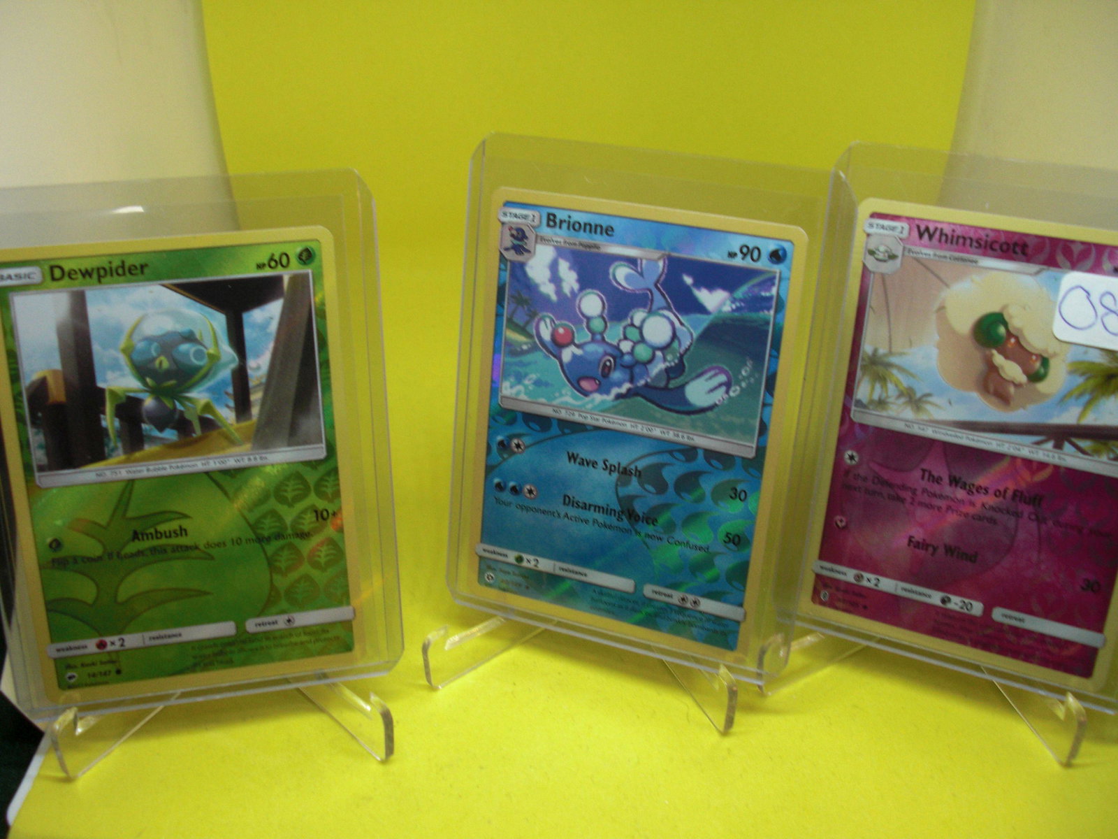 3 Pokemon Foil: 3 Pokemon Foil