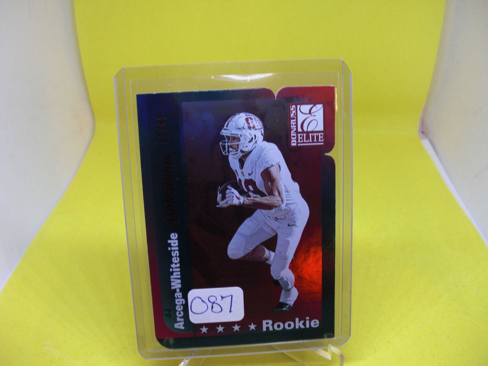 JJ Arcega Whiteside Rookie Aspirations 11/81 (1 of 1)
