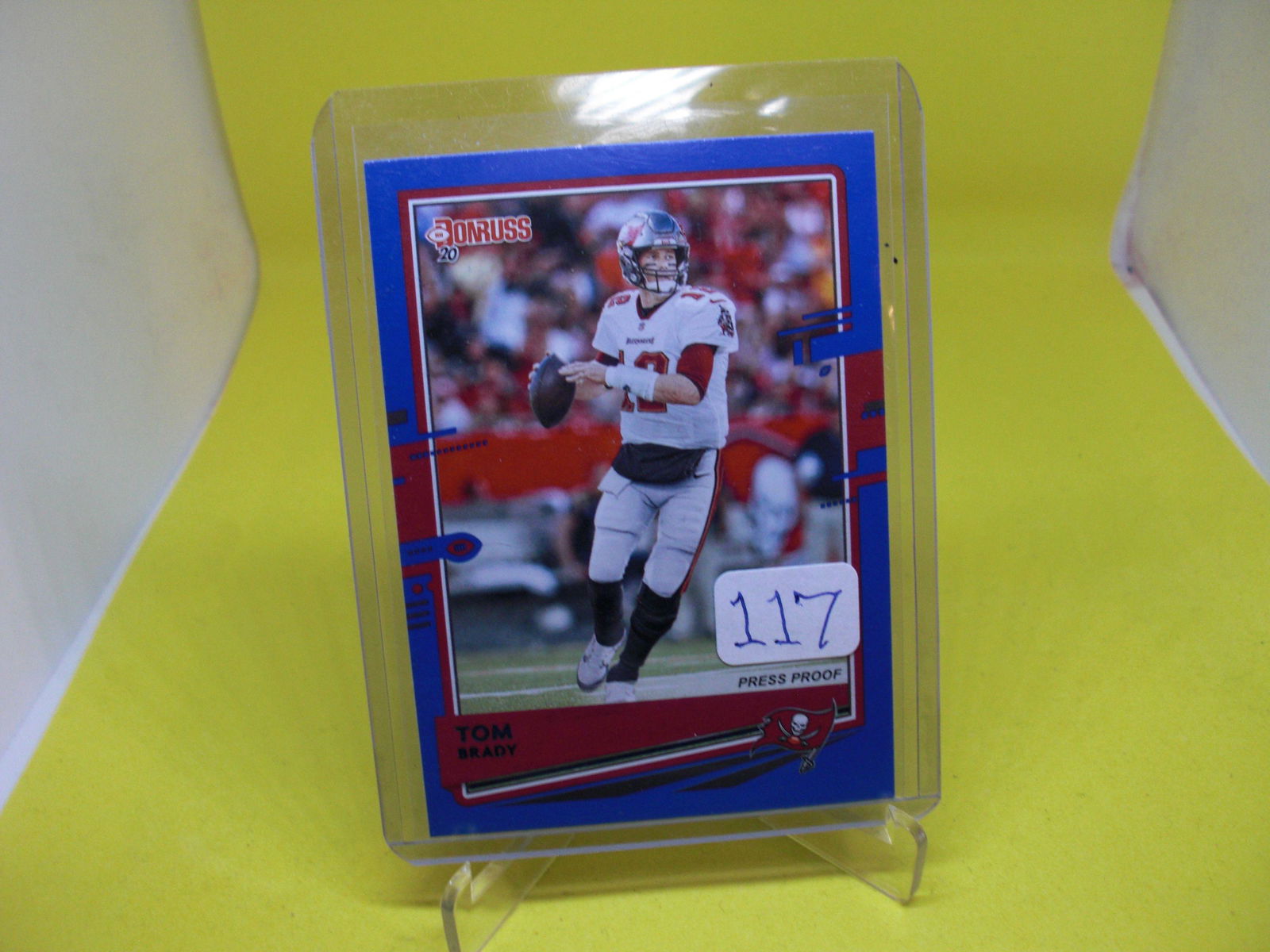 Tom Brady Blue Press Proof (1 of 1)