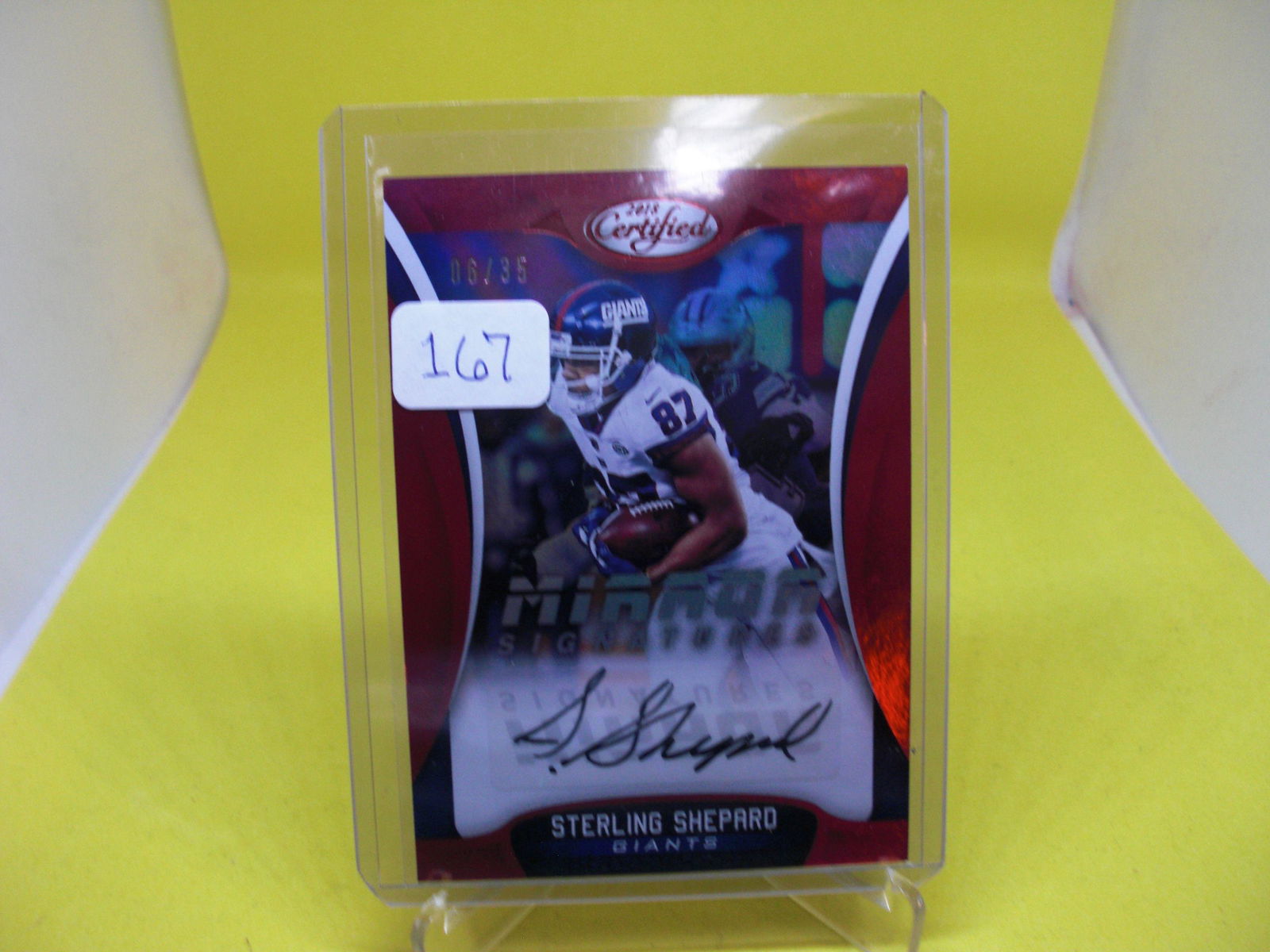 Sterling Shepard Mirror Signature 06/25 (1 of 1)