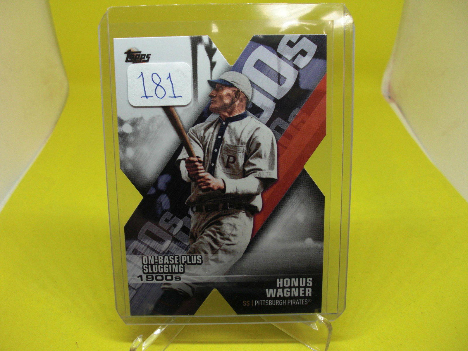 Honus Wagner Die-Cut: Honus Wagner Die-Cut