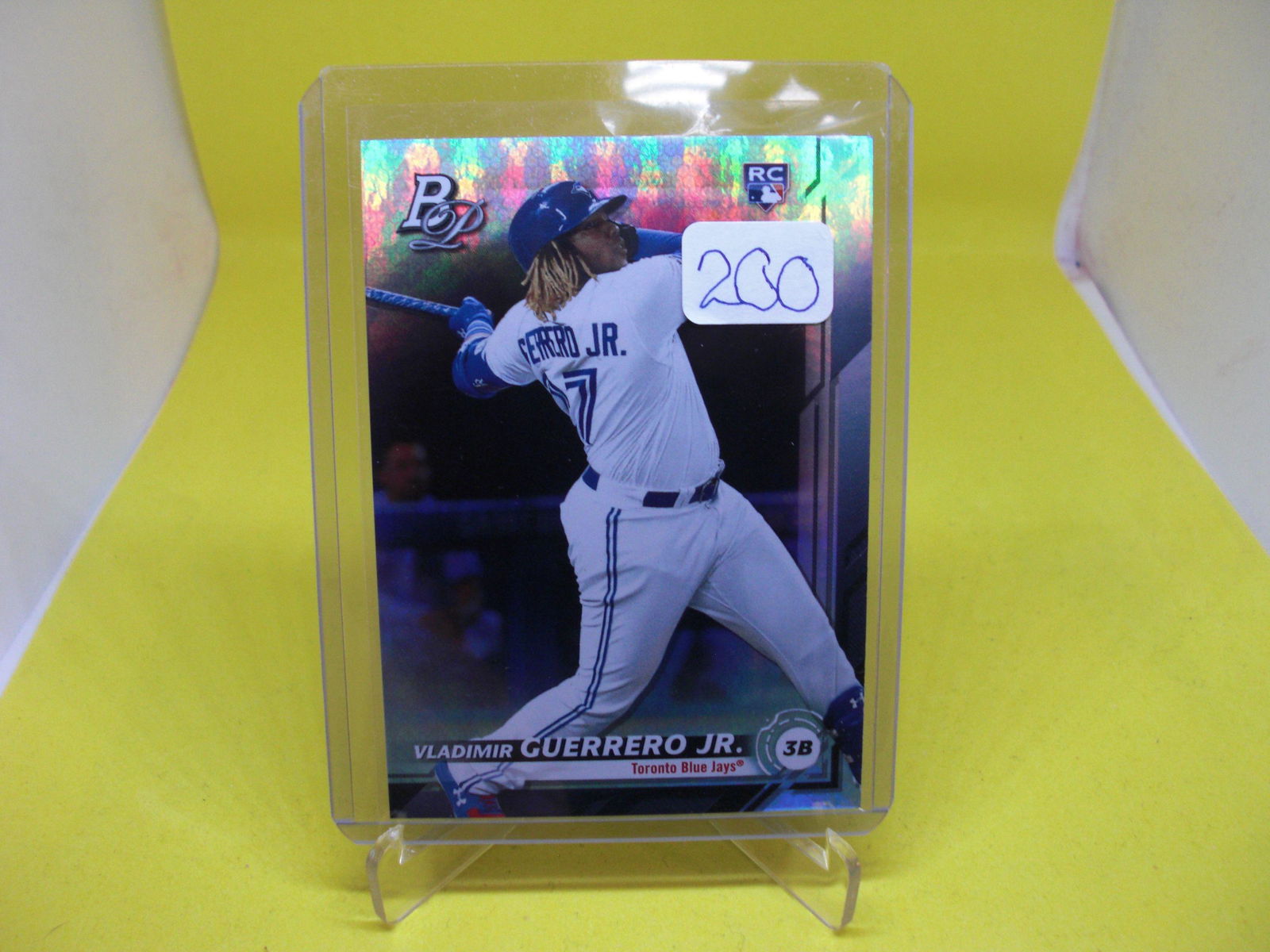 Vladimir Guerrero JR Rookie Card (1 of 1)