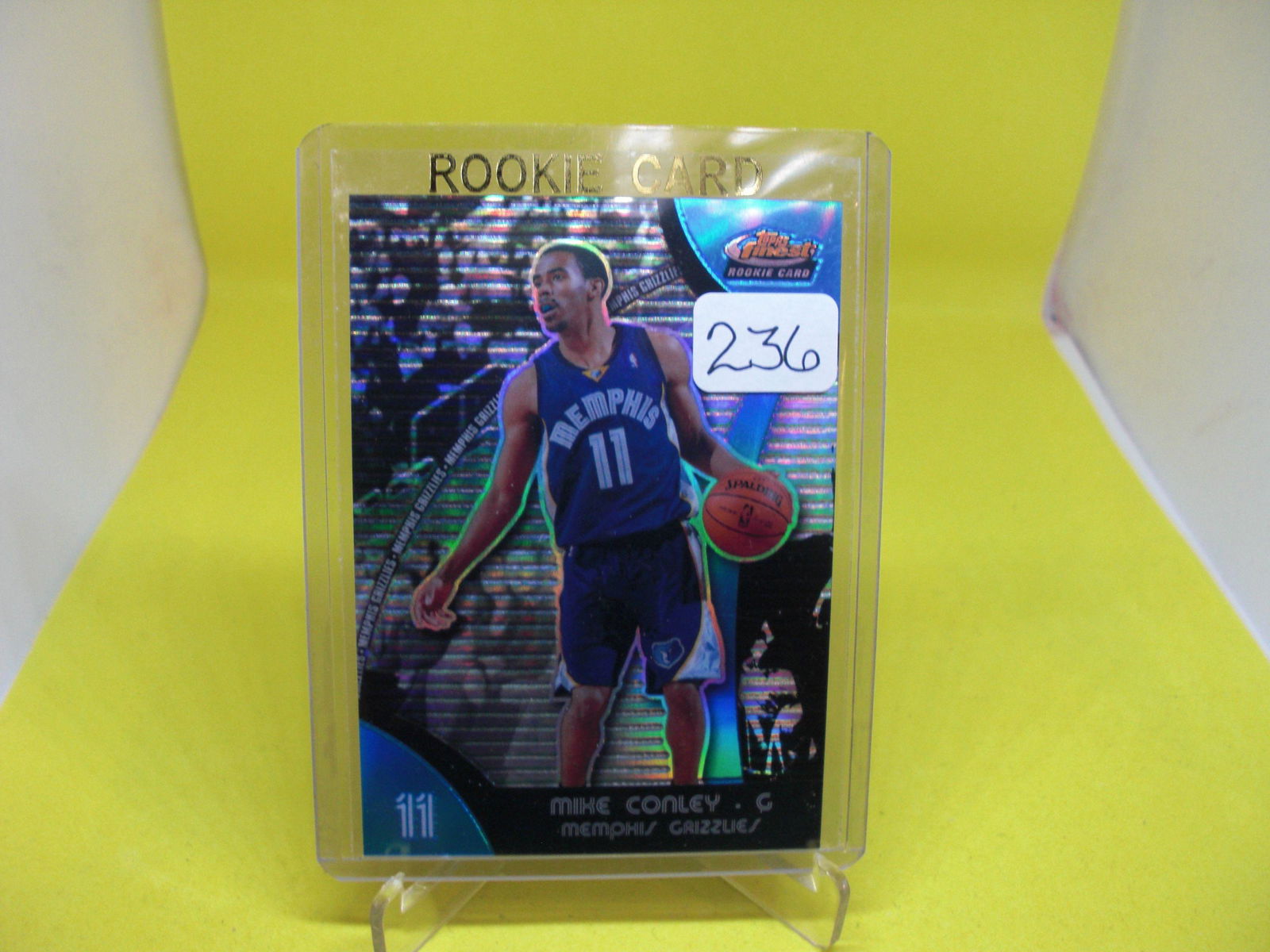Mike Conley Rookie Blue Refractor 197/199 (1 of 1)