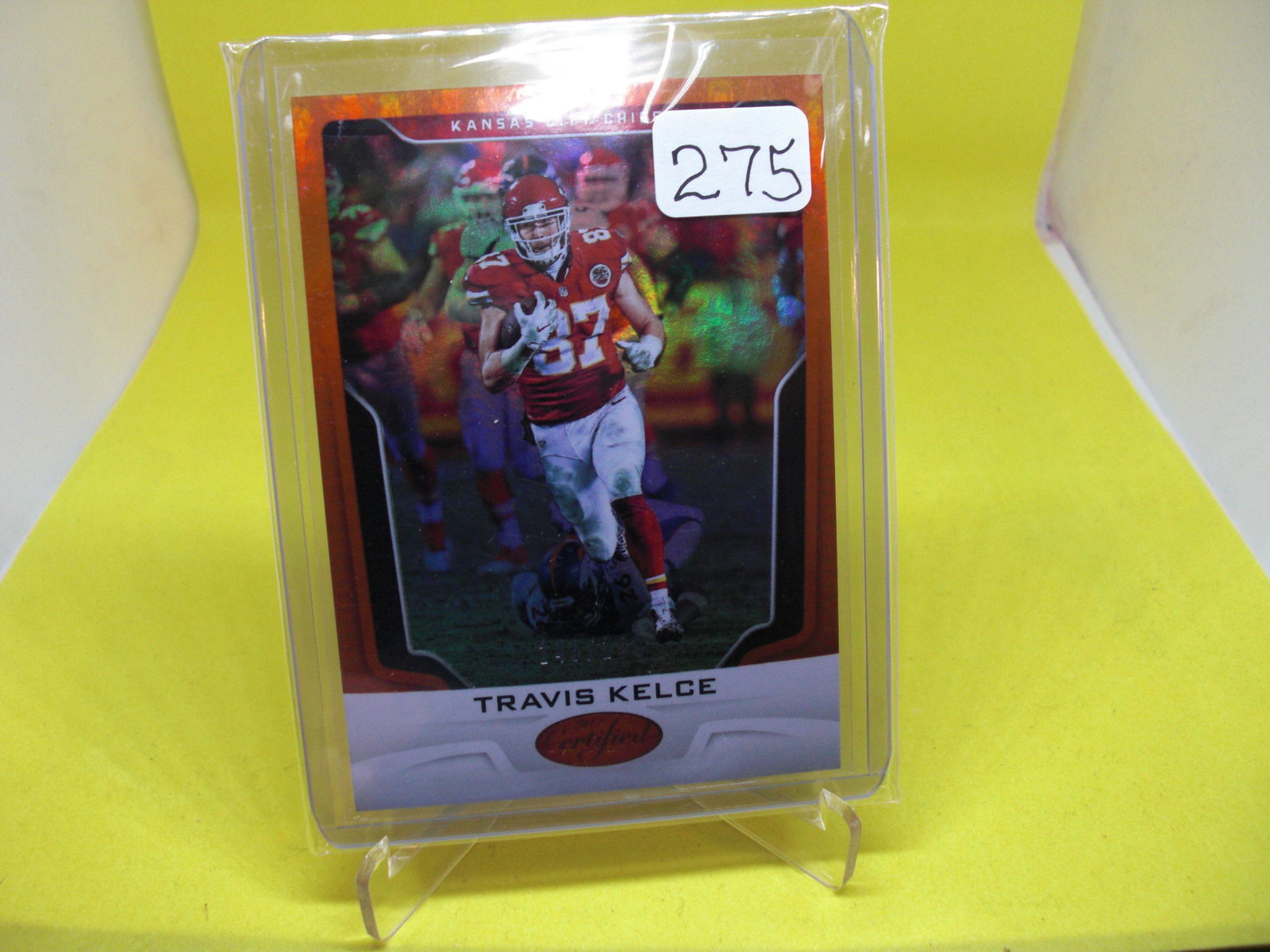 Travis Kelce Foil 248/299: Travis Kelce Foil 248/299