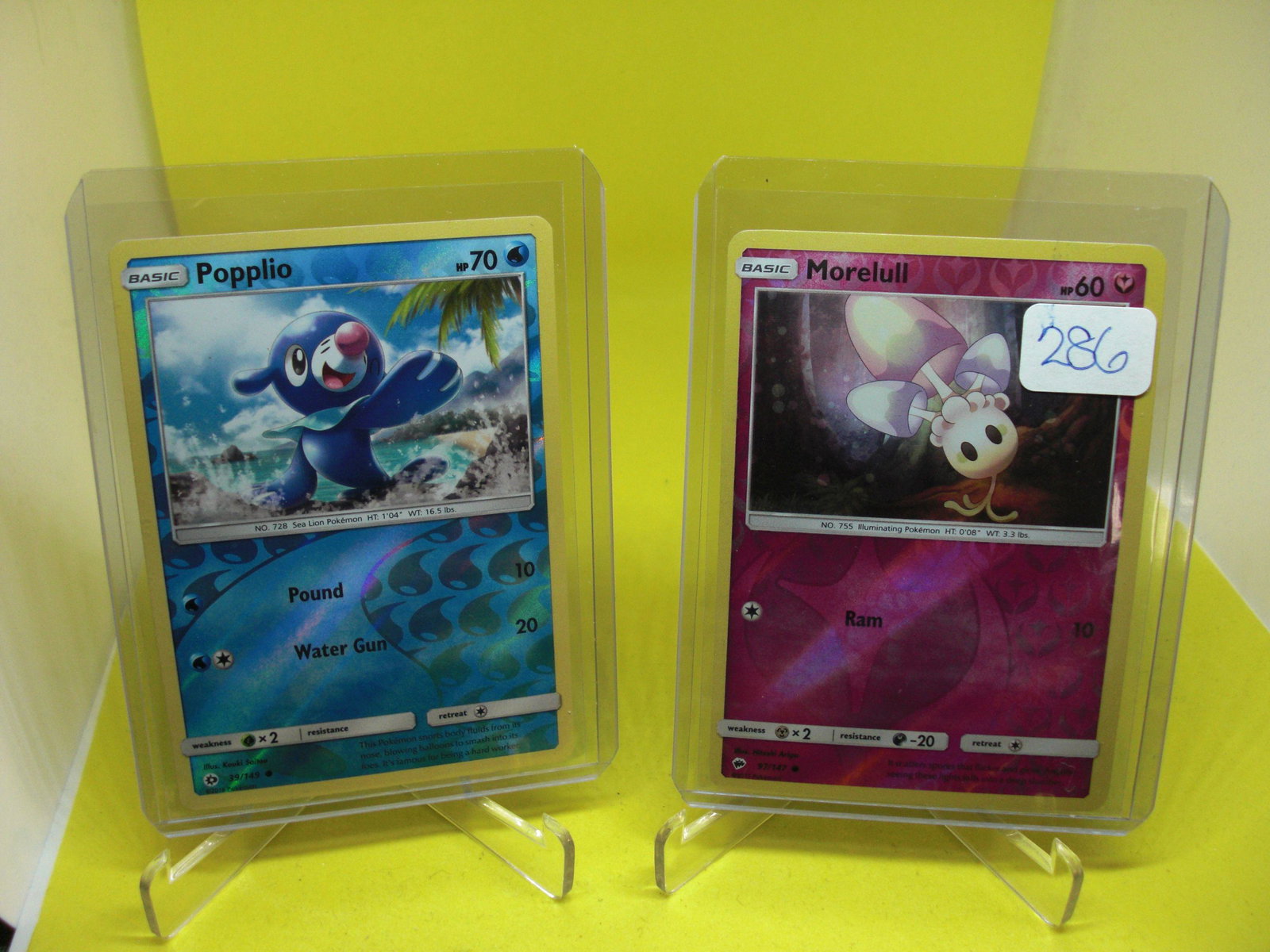 2 Pokemon Foil Cards: 2 Pokemon Foil Cards
