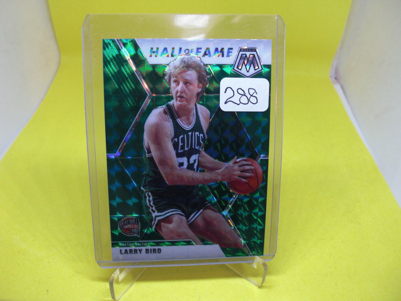 Larry Bird Hall Of Fame Green Prizm: Larry Bird Hall Of Fame Green Prizm