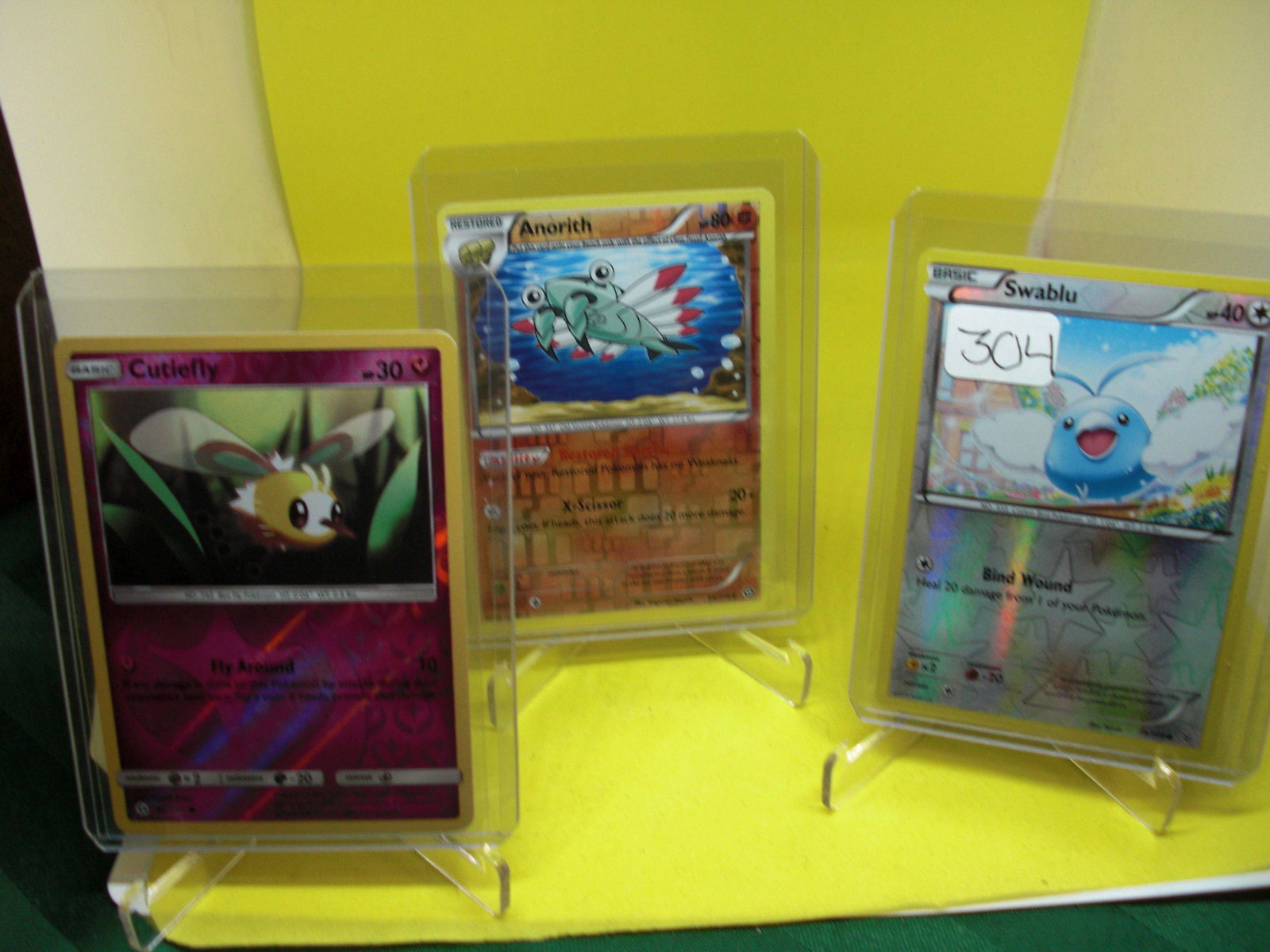 3 Pokemon Foil: 3 Pokemon Foil