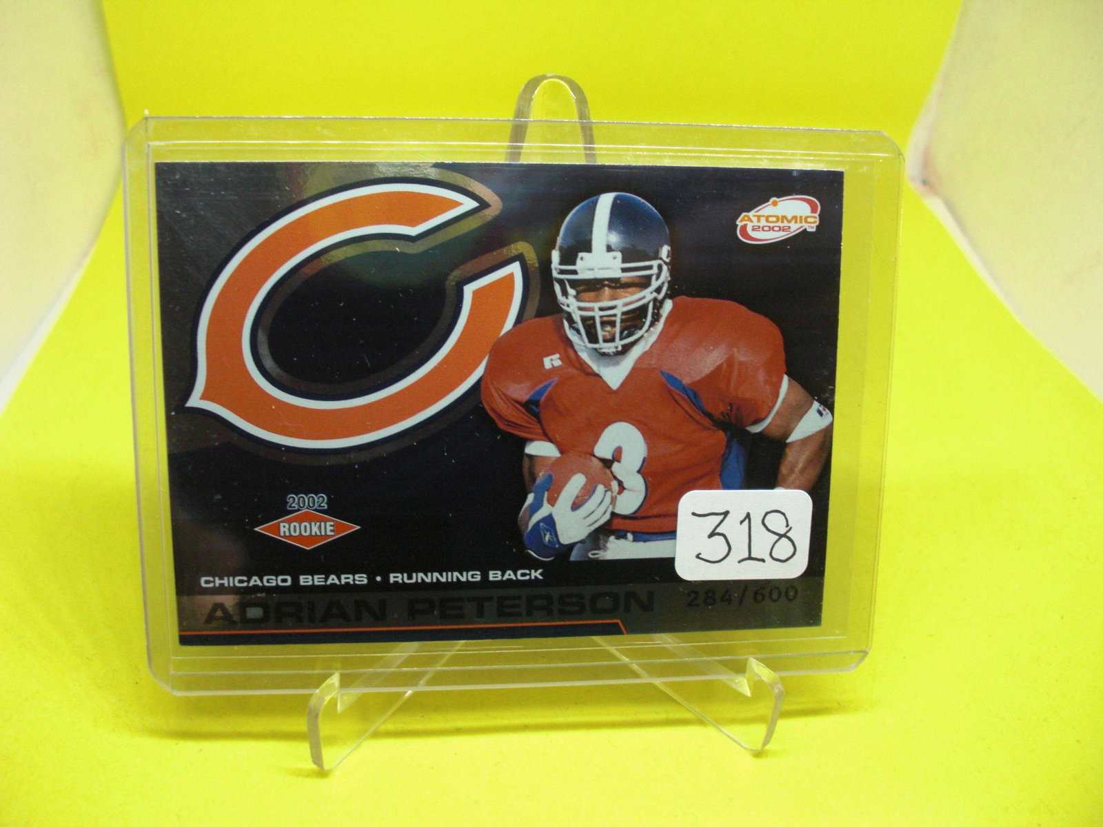Adrian Peterson Rookie 284/600: Adrian Peterson Rookie 284/600