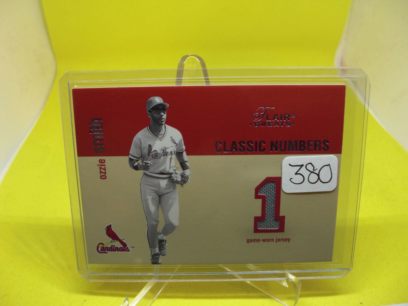 Ozzie Smith Game Worn Jersey (1 of 1)