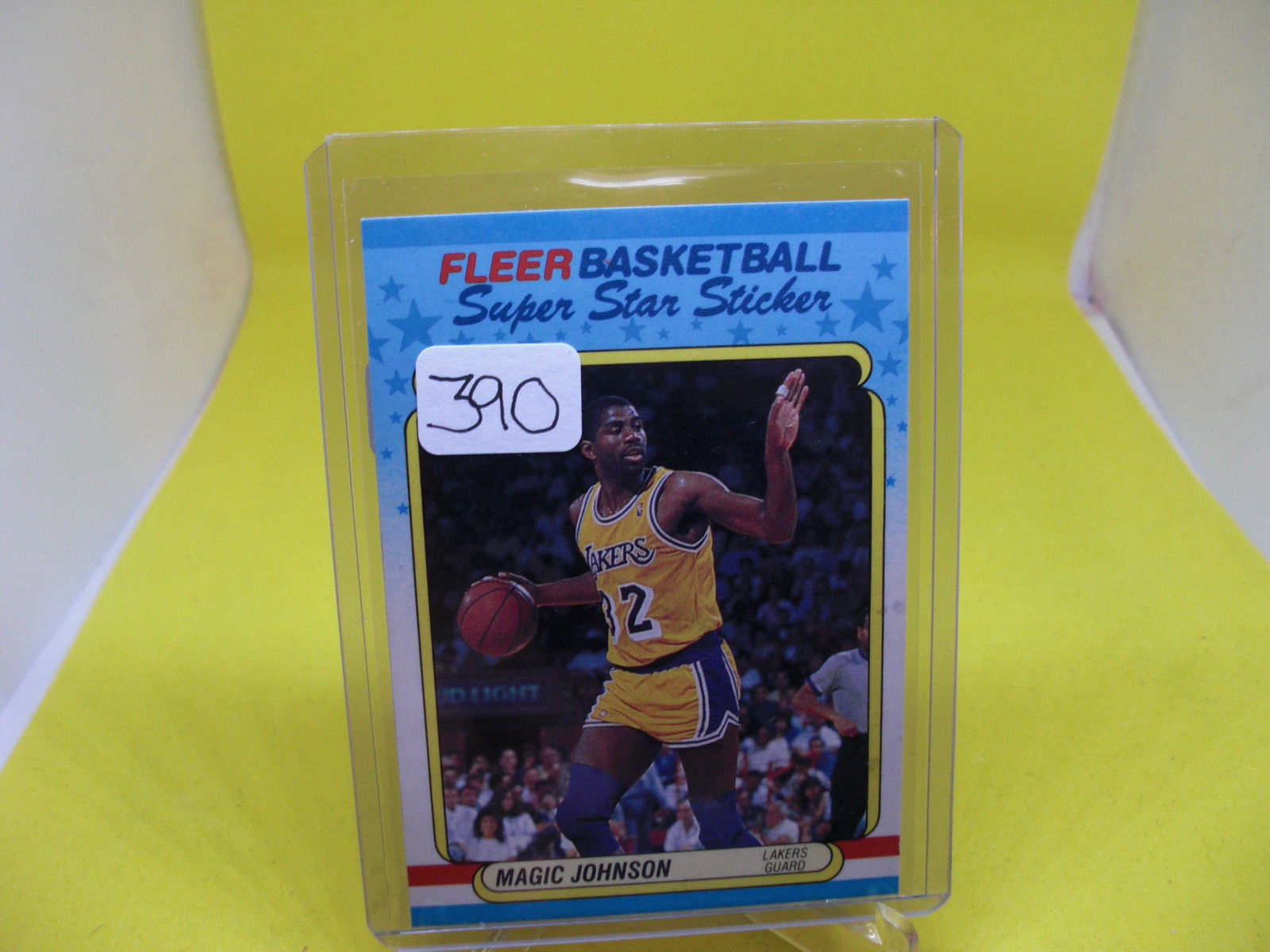 Magic Johnson Super Star Sticker (1 of 1)