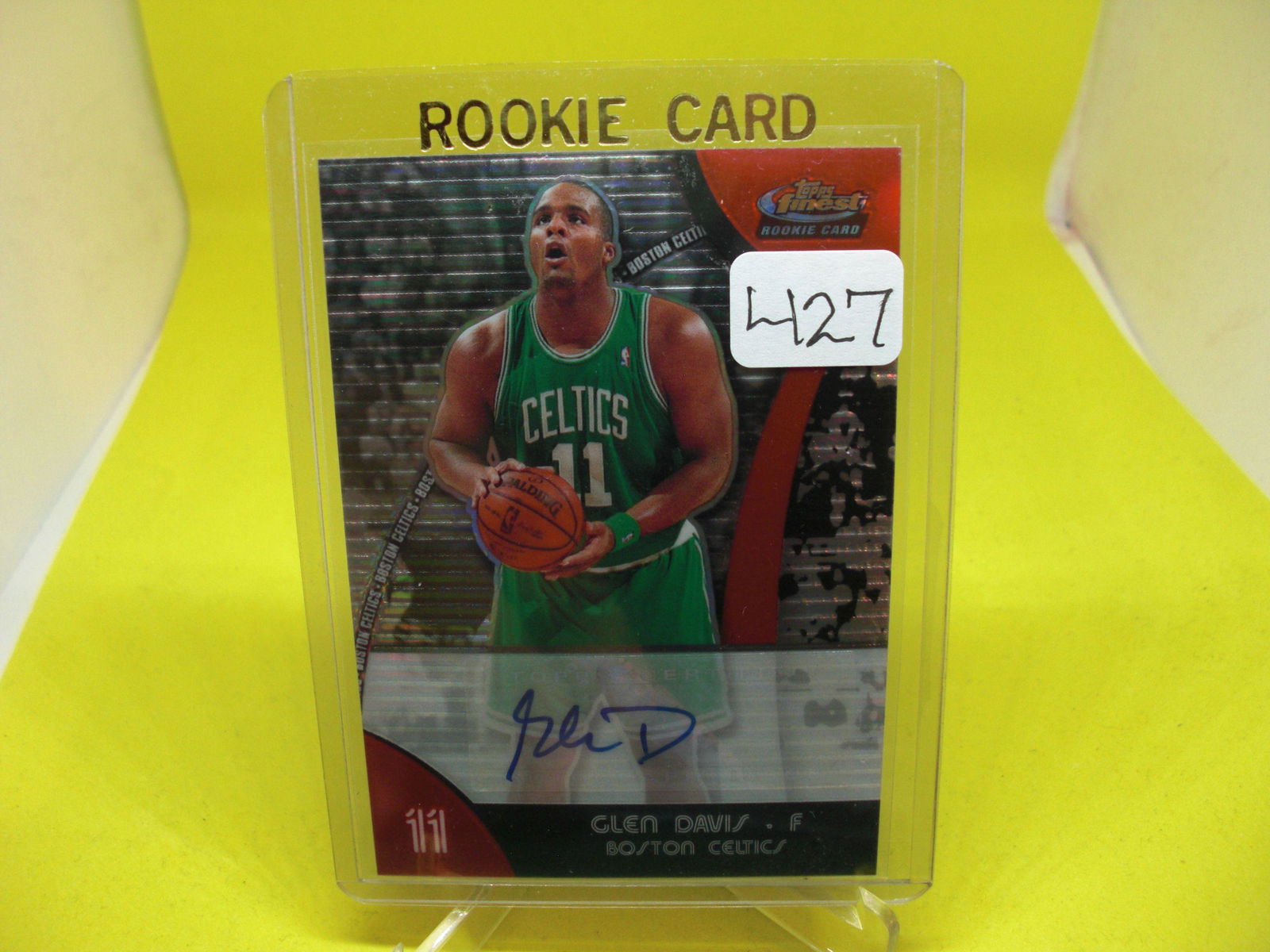 Glen Davis Rookie Signature Refractor (1 of 1)
