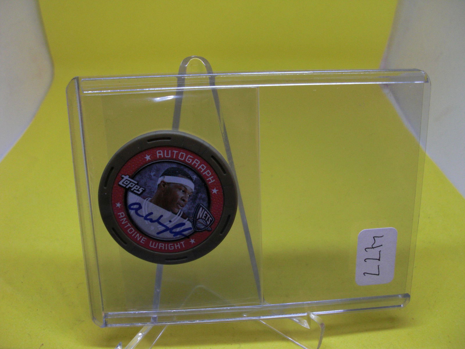 Antoine Wright Signature coin (1 of 1)