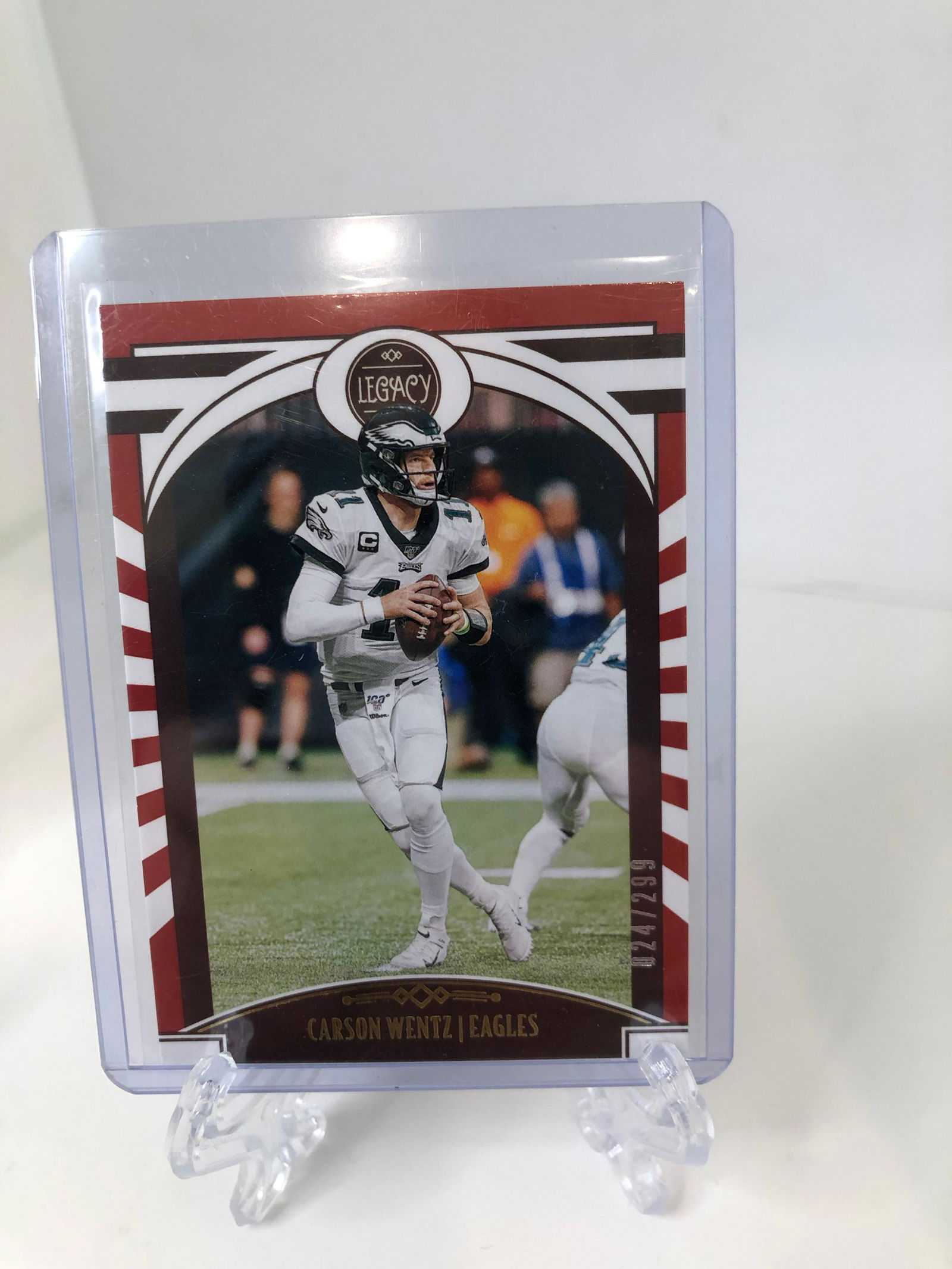 carson wentz football card (1 of 1)
