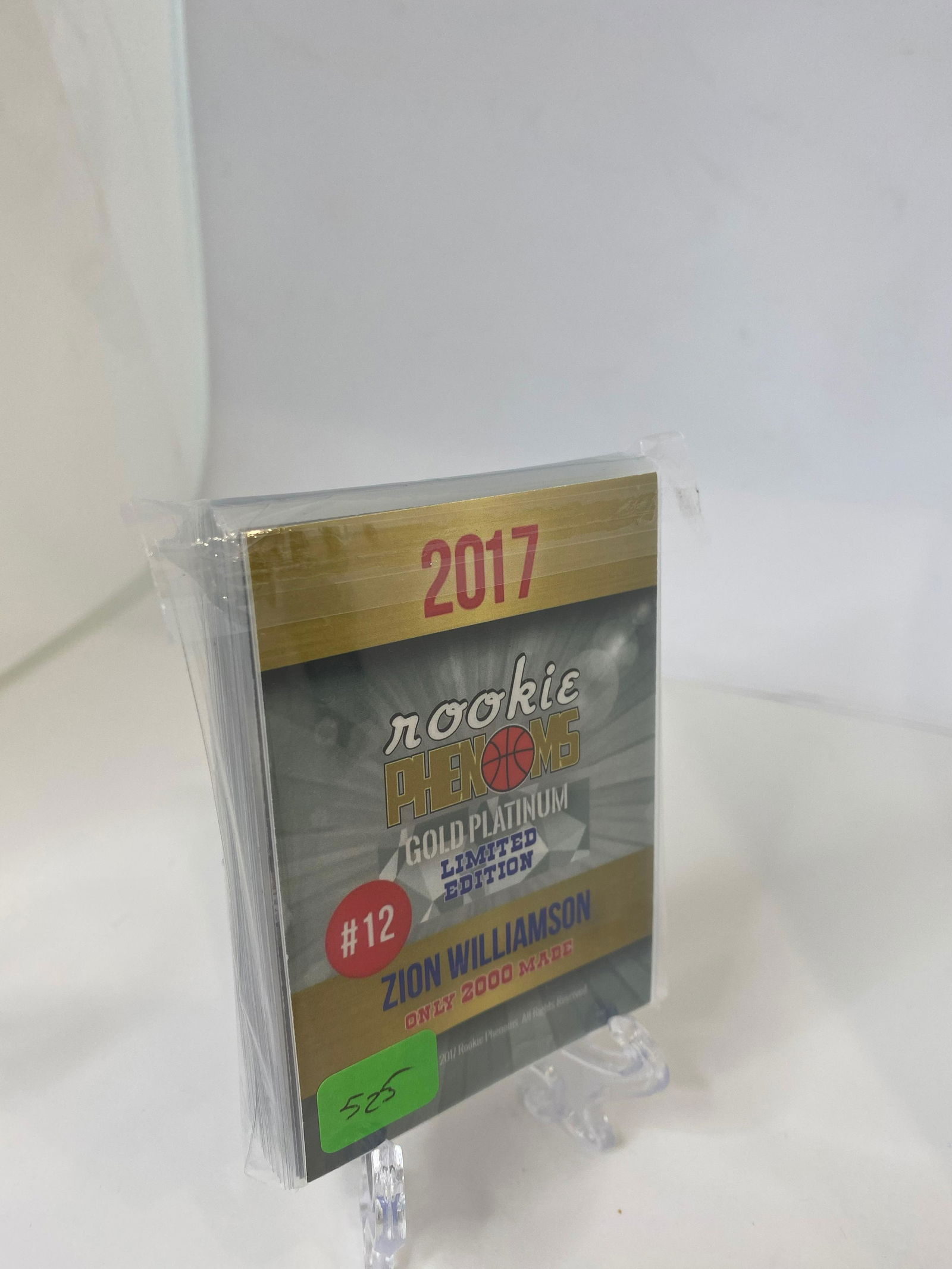 zion williams limited edition card pack (1 of 1)