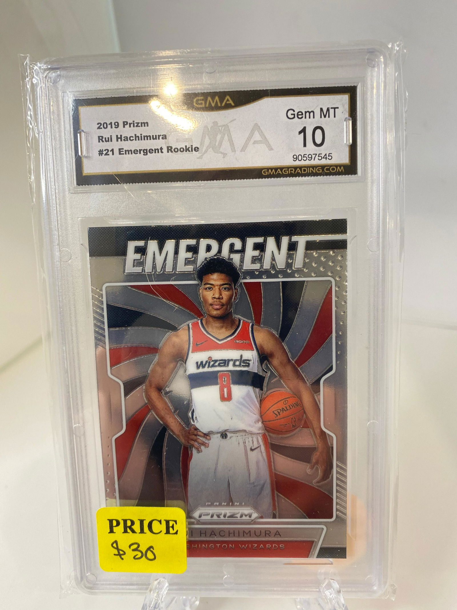 rui hachimura basketball card (1 of 1)
