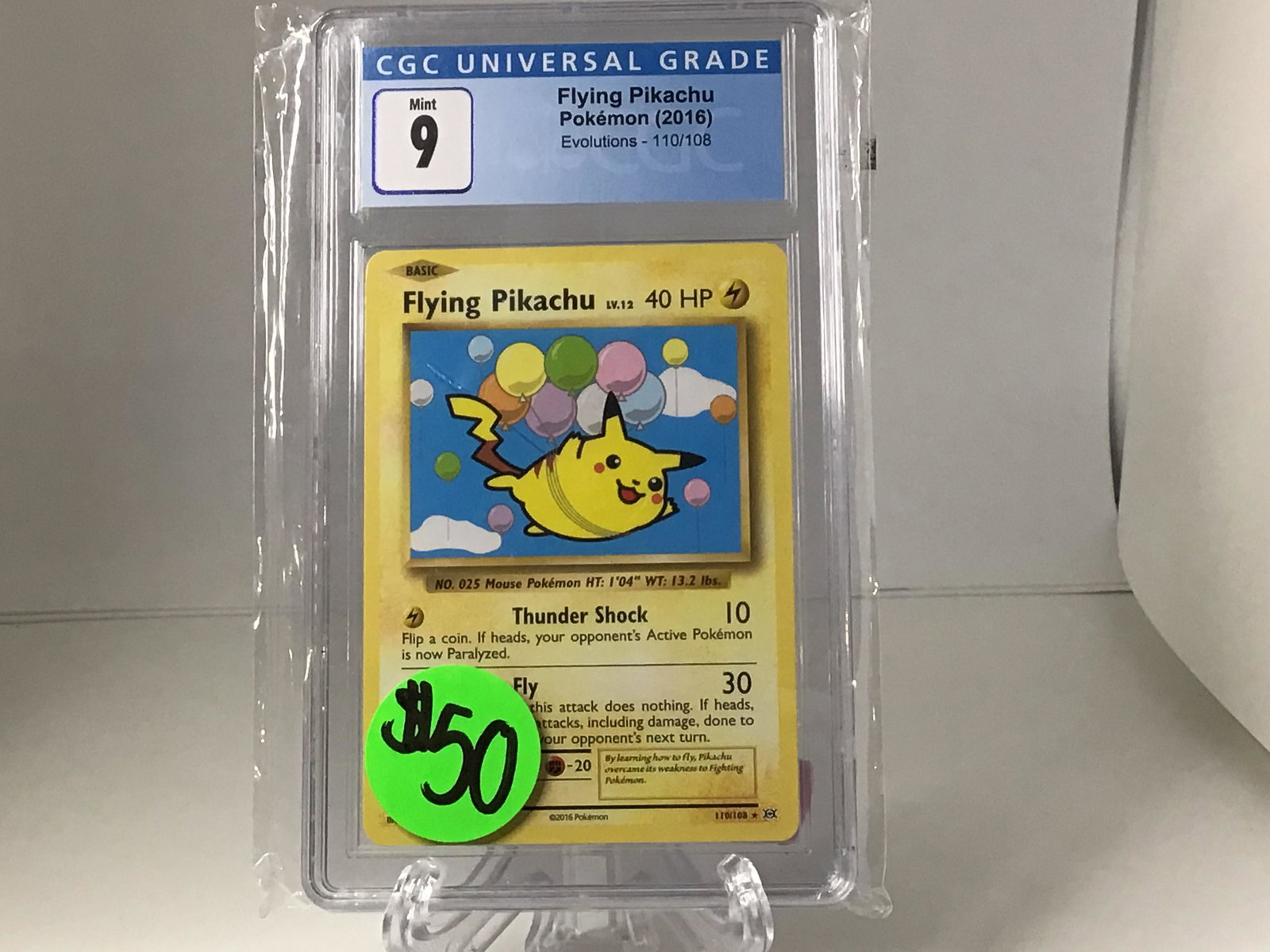 Flying Pikachu CGC 9 (1 of 1)