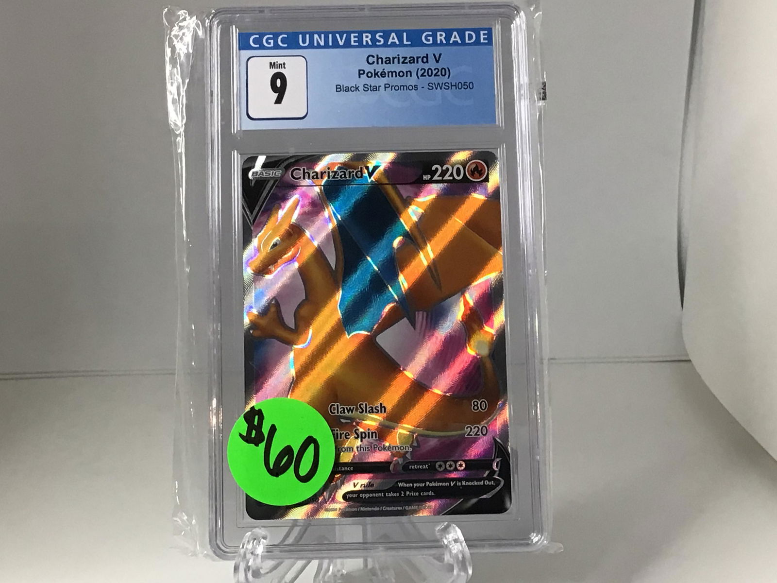 Charizard Vivid Voltage Reverse Holo CGC 9 (1 of 1)