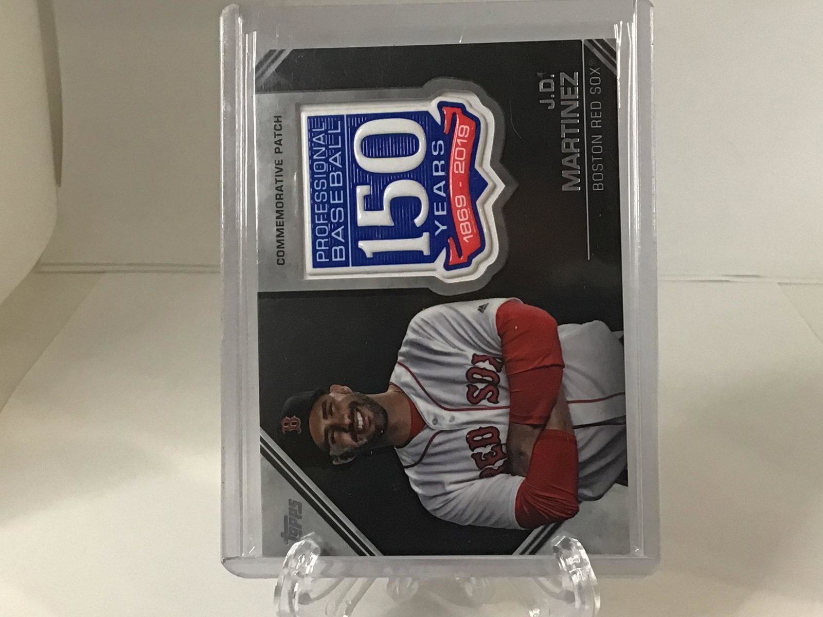 JD Martinez Topps Relic: JD Martinez Topps Relic