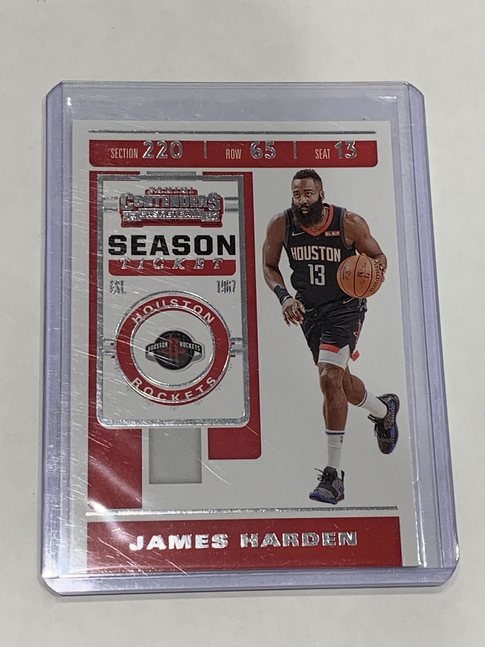 James Harden Panini Contenders (1 of 1)