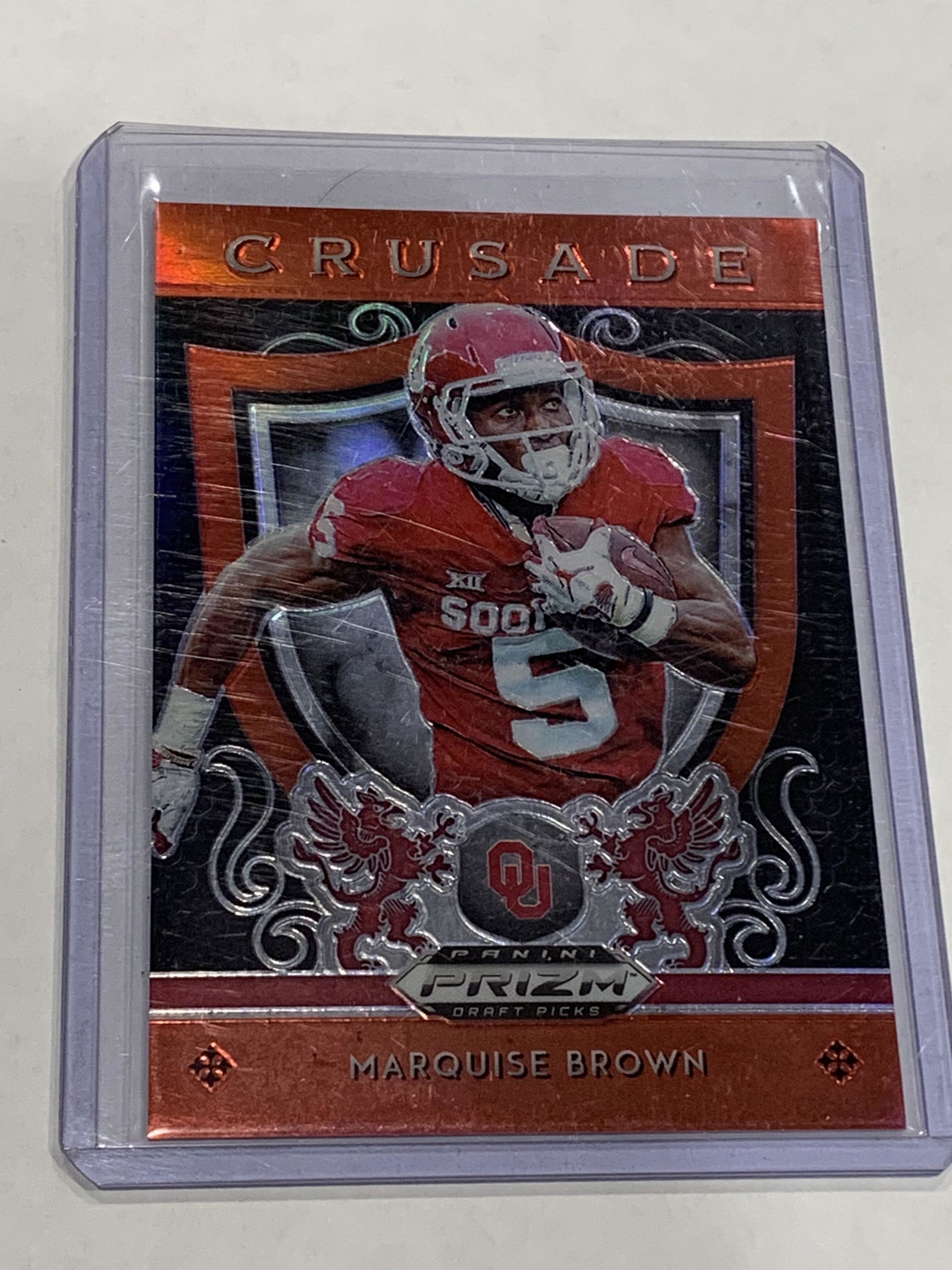 Marquise Brown Crusade Rookie red (1 of 1)