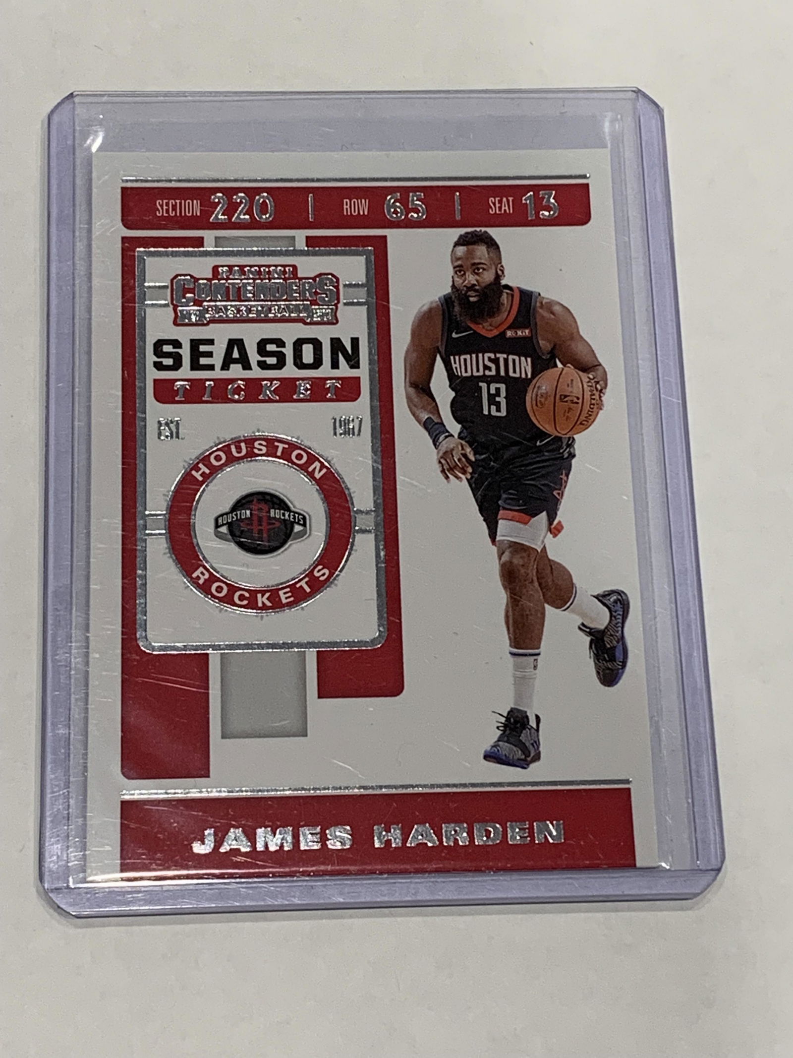 James Harden Panini Contenders (1 of 1)