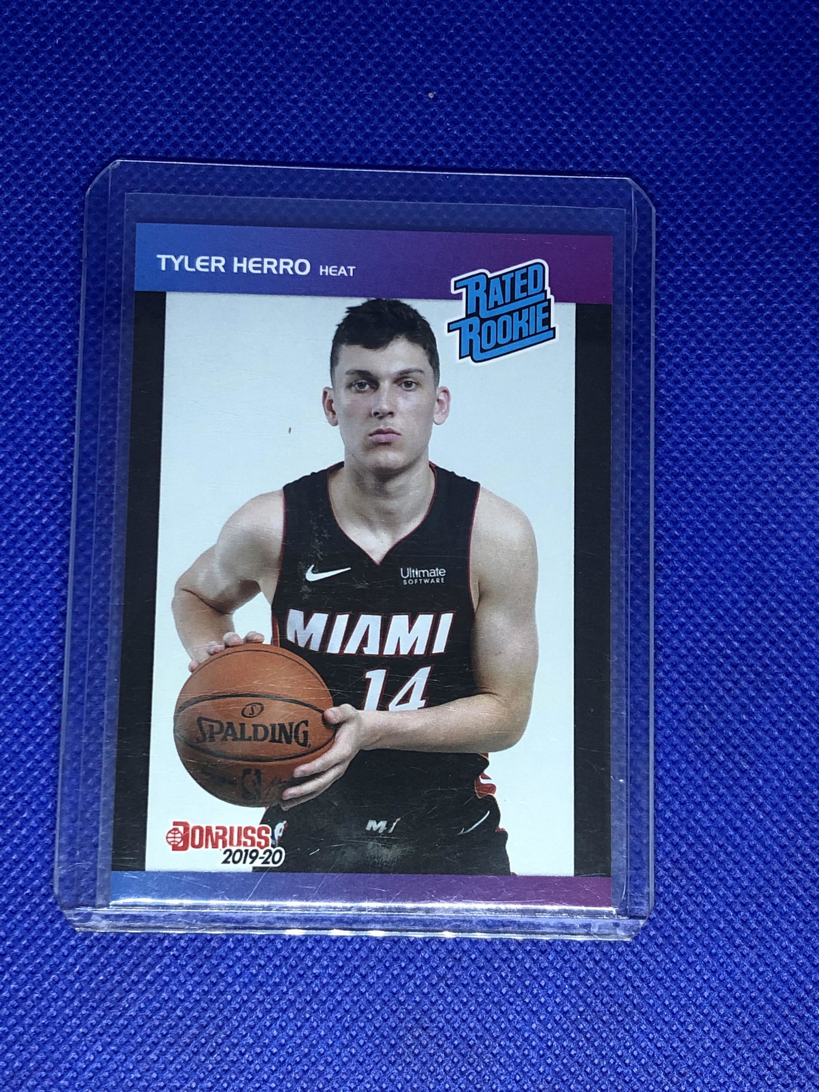 Tyler Herro Donruss Rated Rookie (1 of 1)